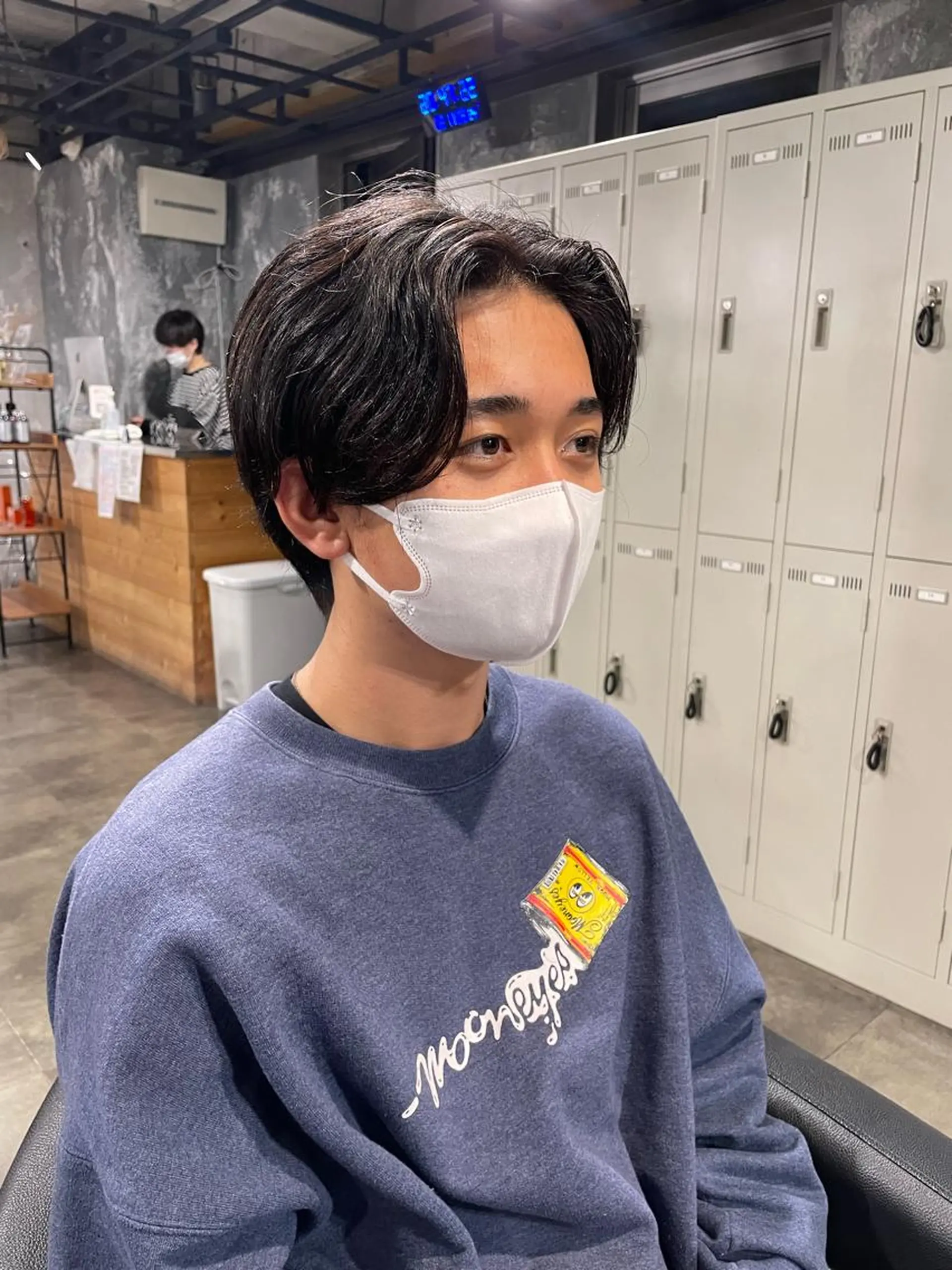 ショート カラー パーマ ヘアアレンジ メンズ キッズ ネイル マツエク・マツパ アイブロウ 透明感カラー・レイヤ ー🎀amika🎀のヘアスタイル