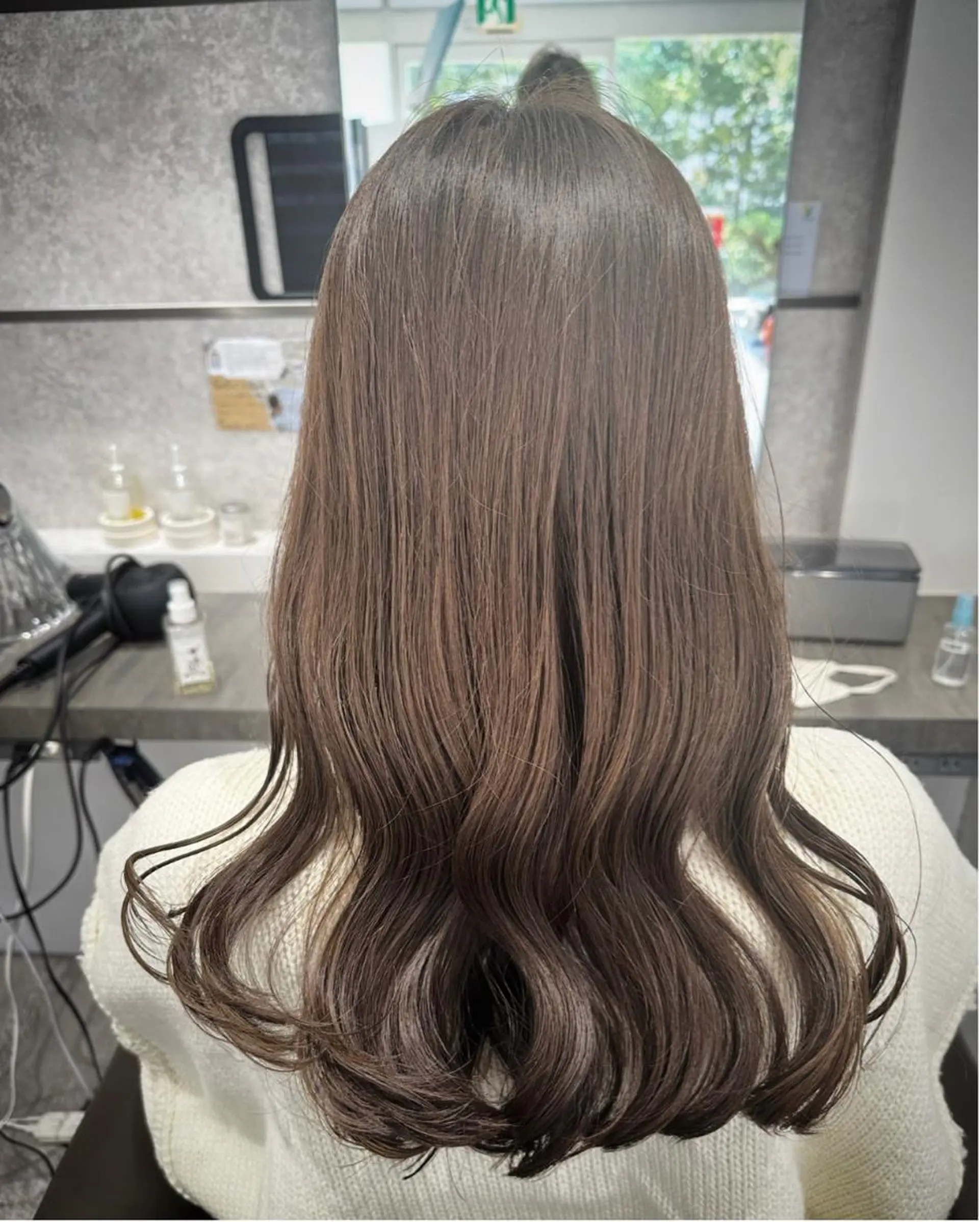 セミロング カラー カット ヘアカラー トリートメント MignonS 仙幸 大輔のヘアスタイル