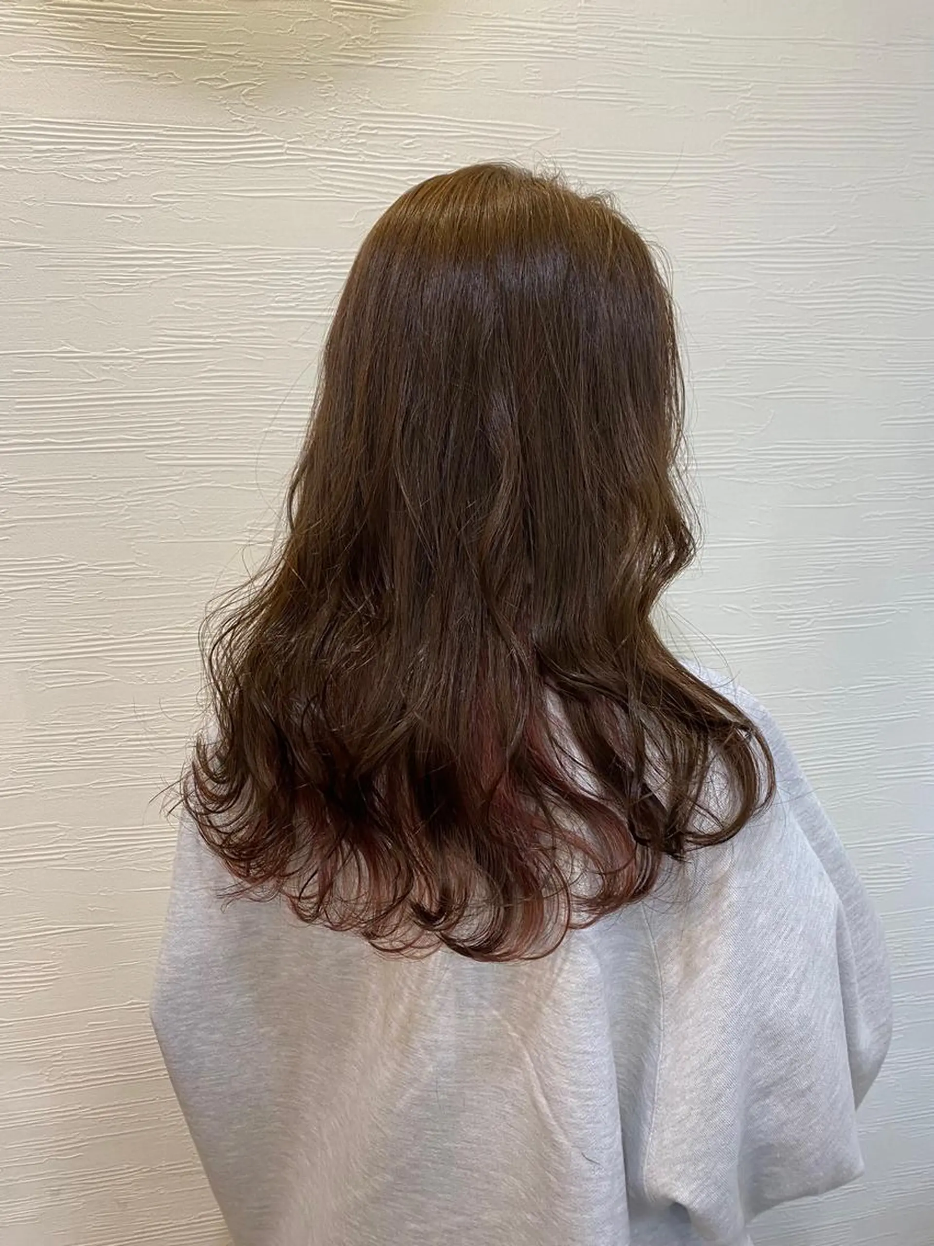 ロング カラー パーマ ヘアアレンジ ami by Absolute所属・🐠店長 二田直人🐠のヘアスタイル