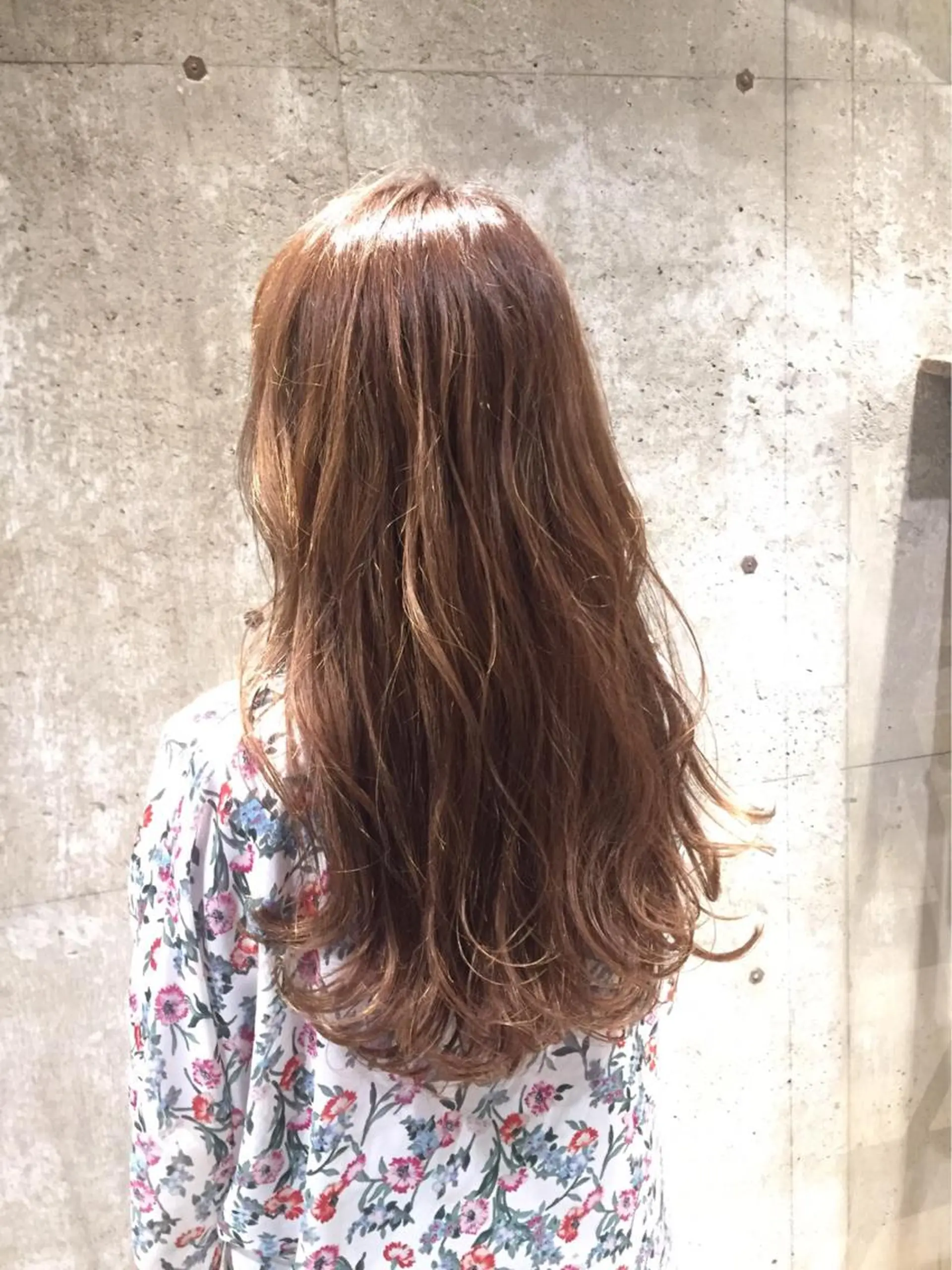 ロング カラー ヘアアレンジ HAIR STUDIO  buzz所属・金子 富士のヘアスタイル