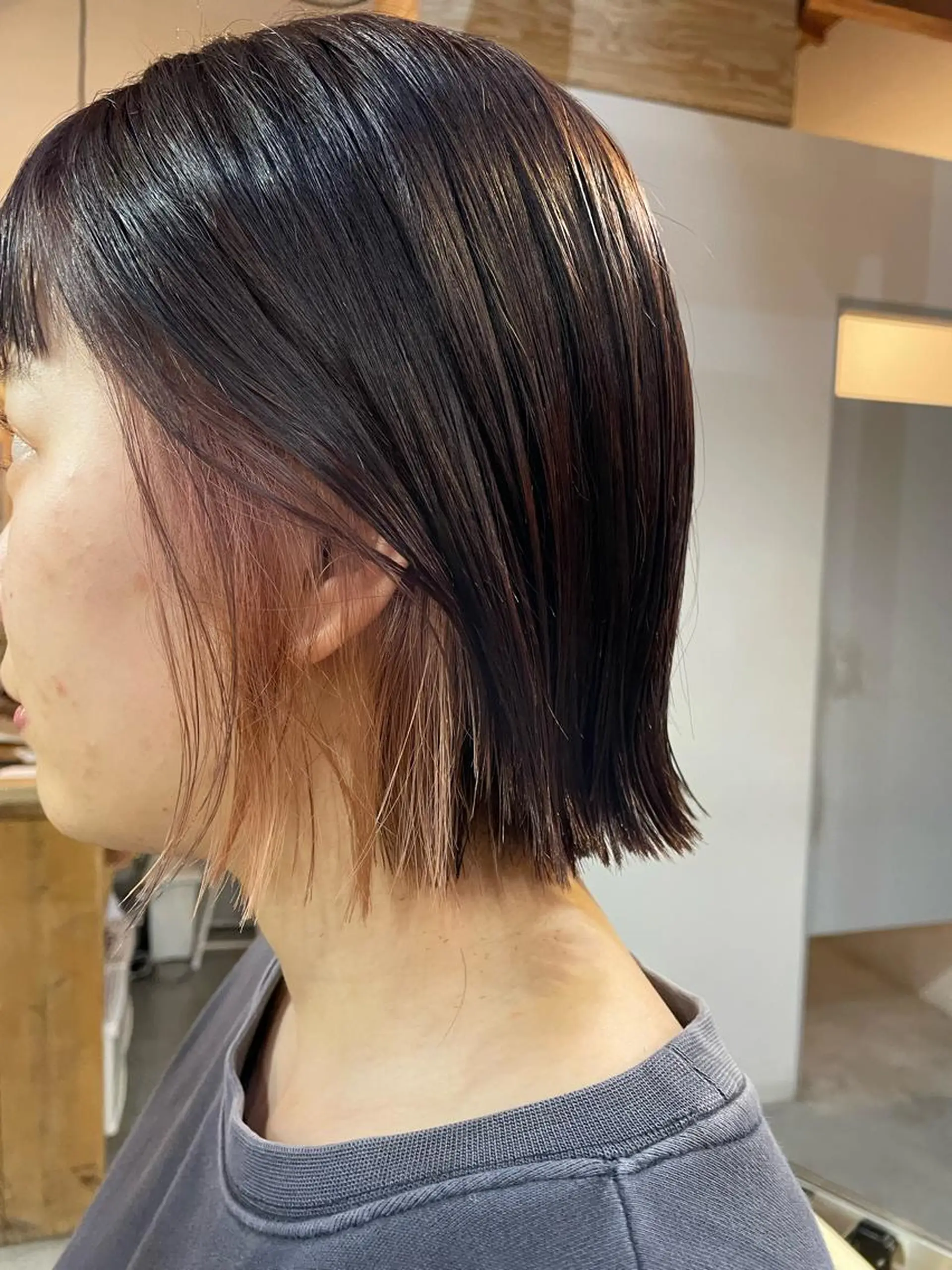 カラー soi 小島陽香のヘアスタイル