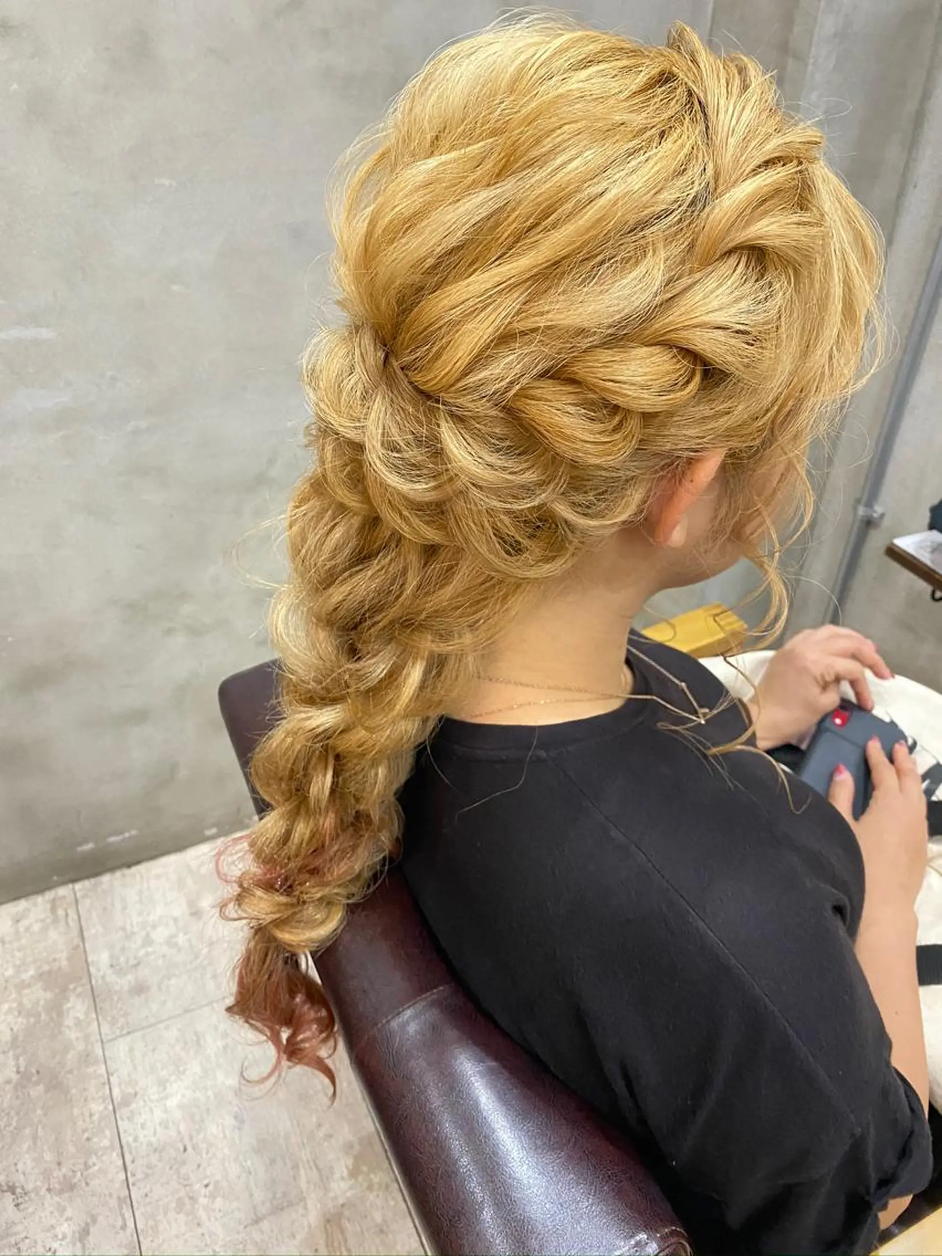 ロング まつパ・ヘアセット ♡Chinami♡のマツエク・マツパデザイン