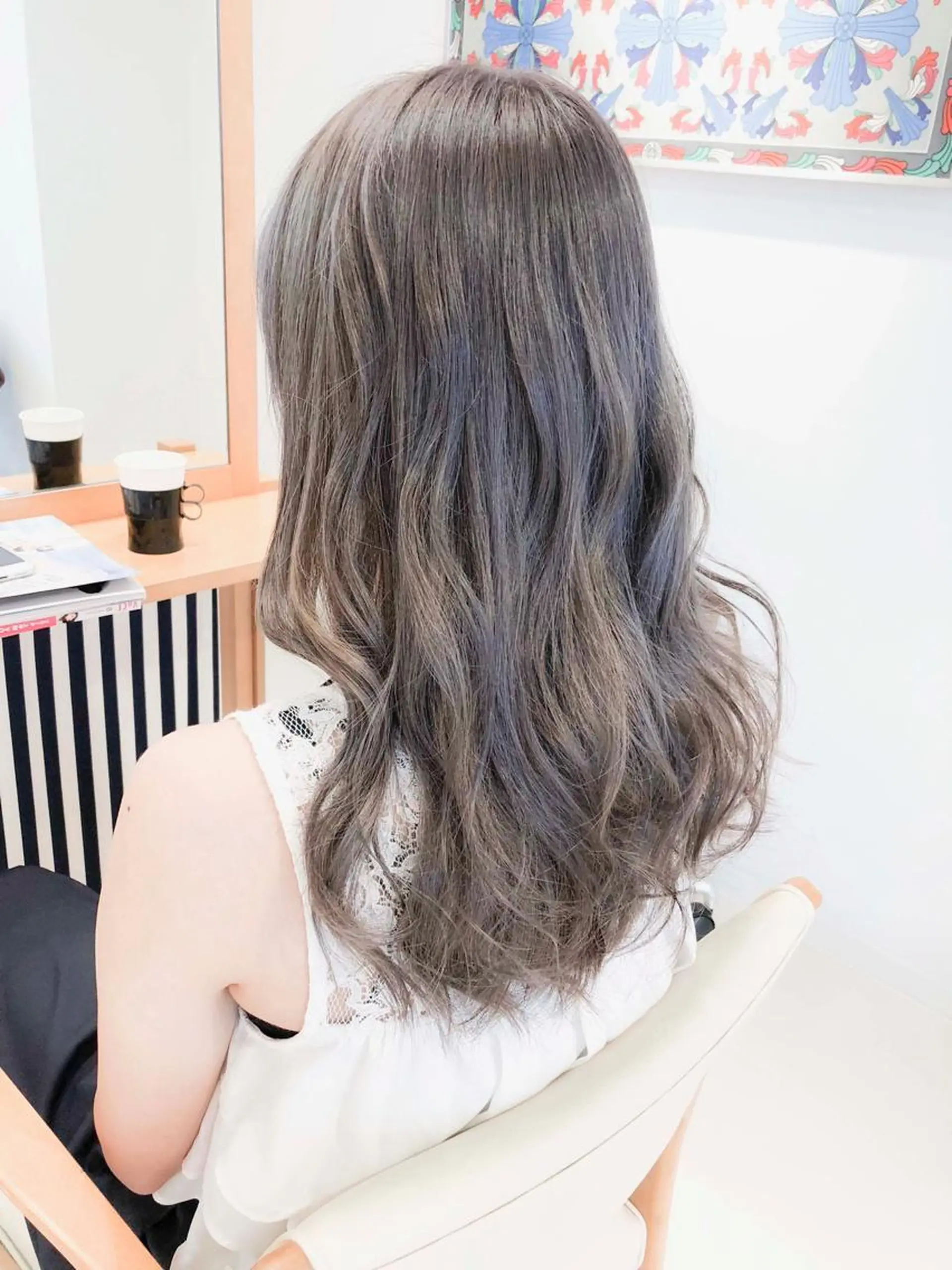 ロング カラー Days 透明感カラーのヘアスタイル