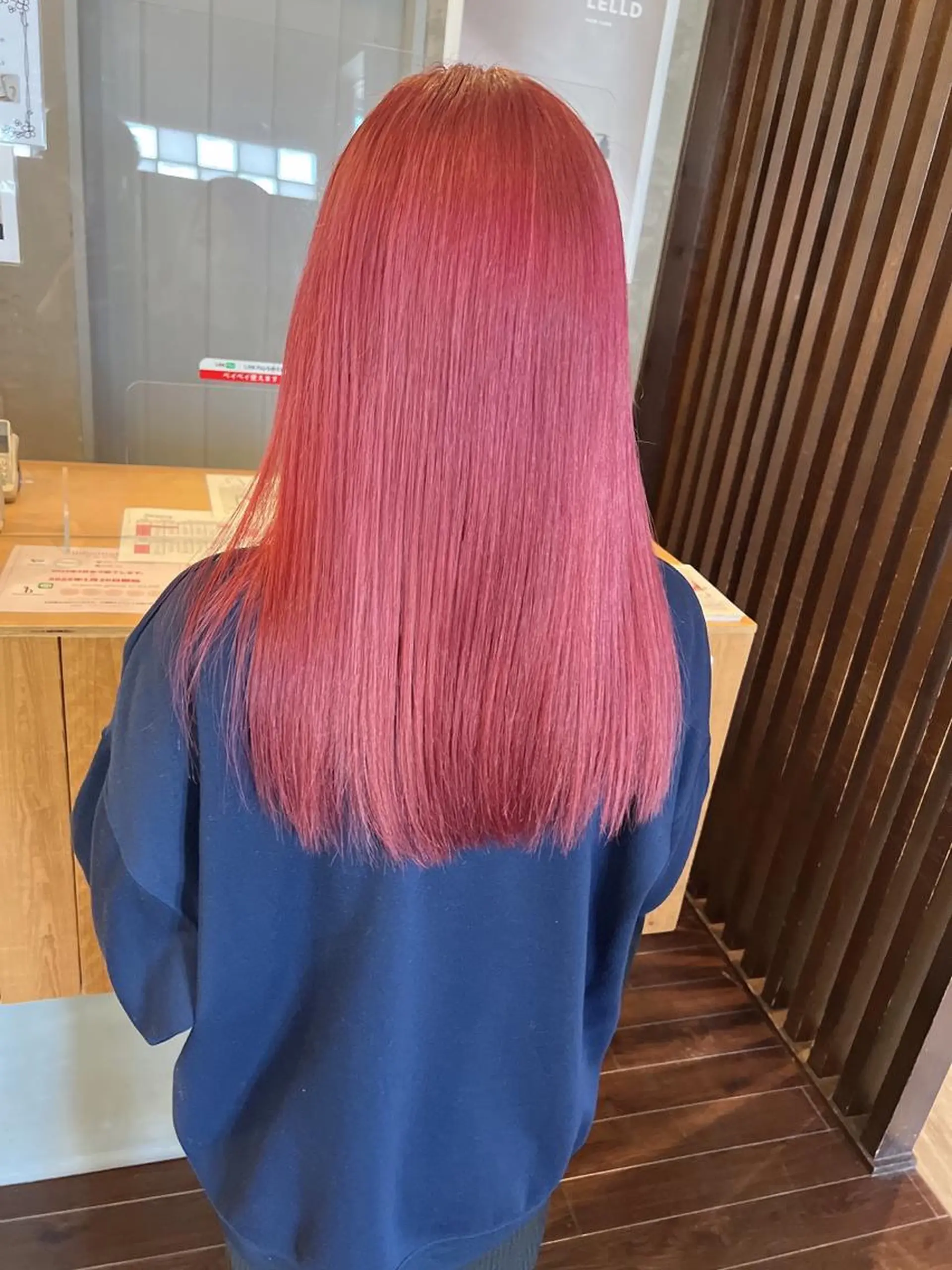 セミロング ヘアカラー 具志 正太のヘアスタイル