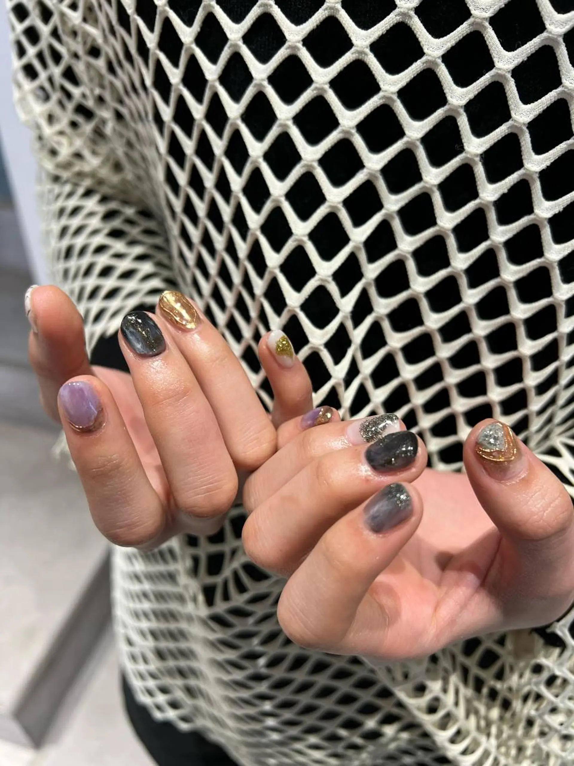 ネイル 【韓国ヘア・ネイル】 HINATA🍒のネイルデザイン