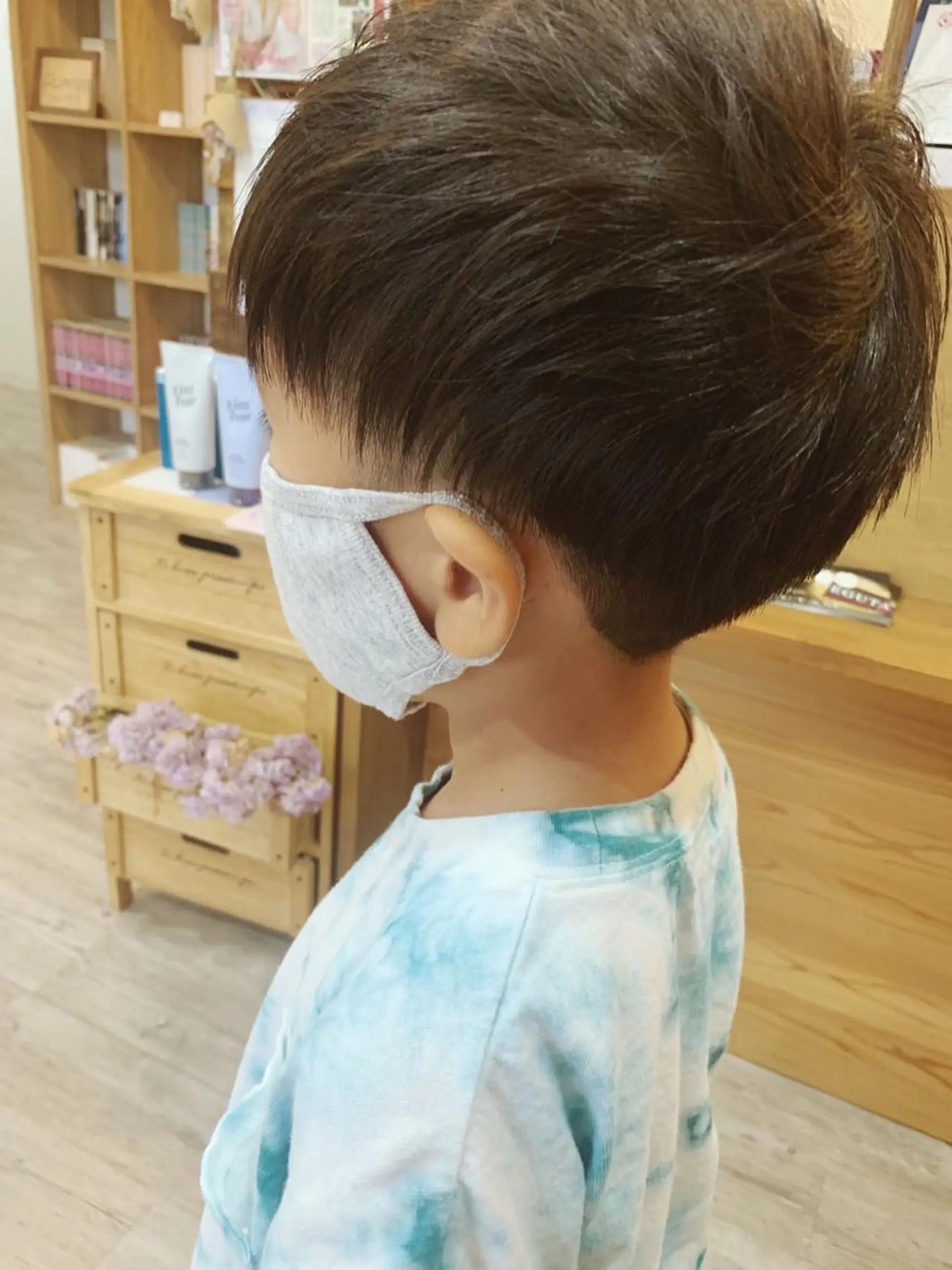 ショート メンズ キッズ カット 佐藤 美咲のヘアスタイル