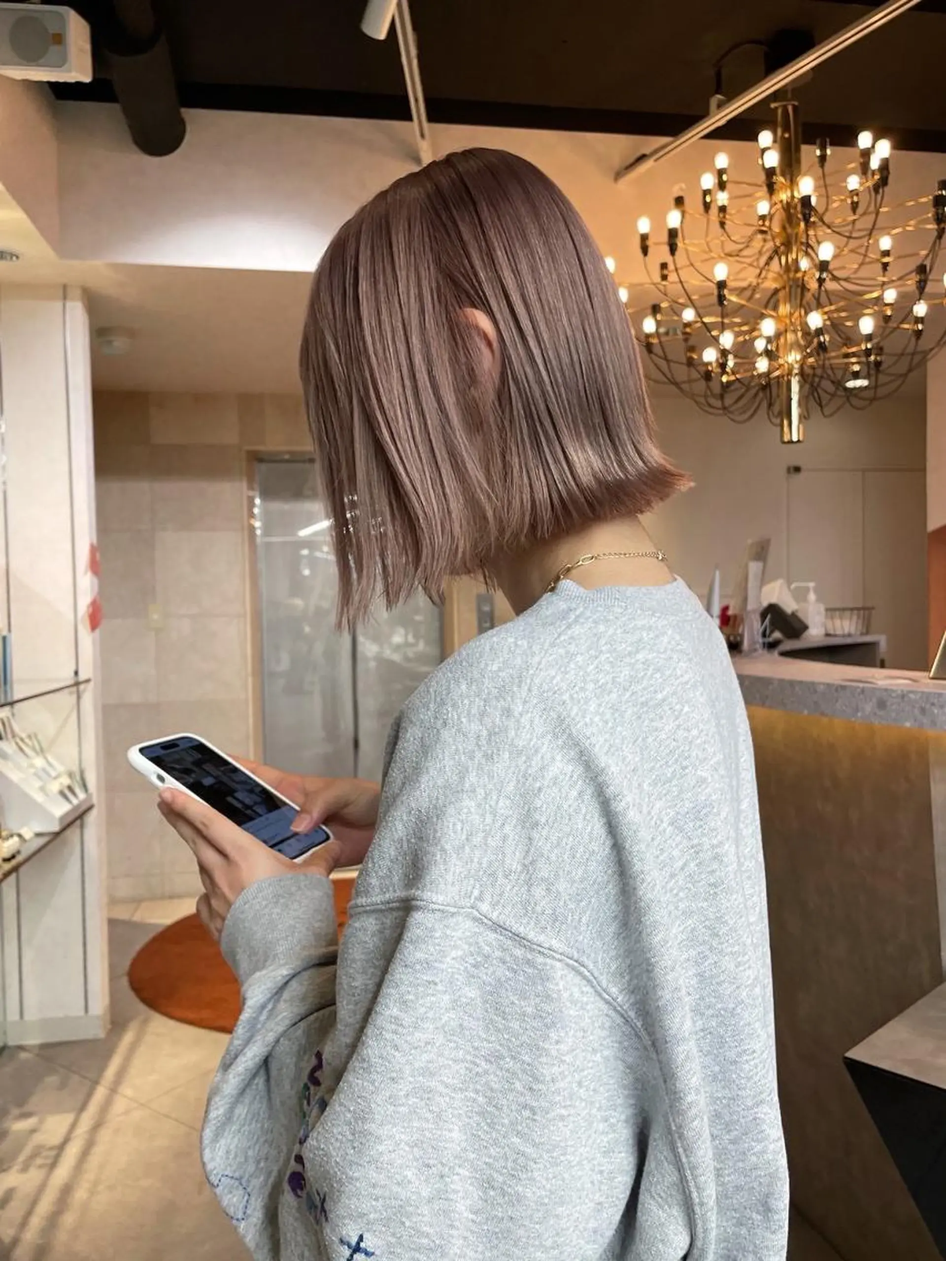 ショート カラー MARLE 今里店のヘアスタイル