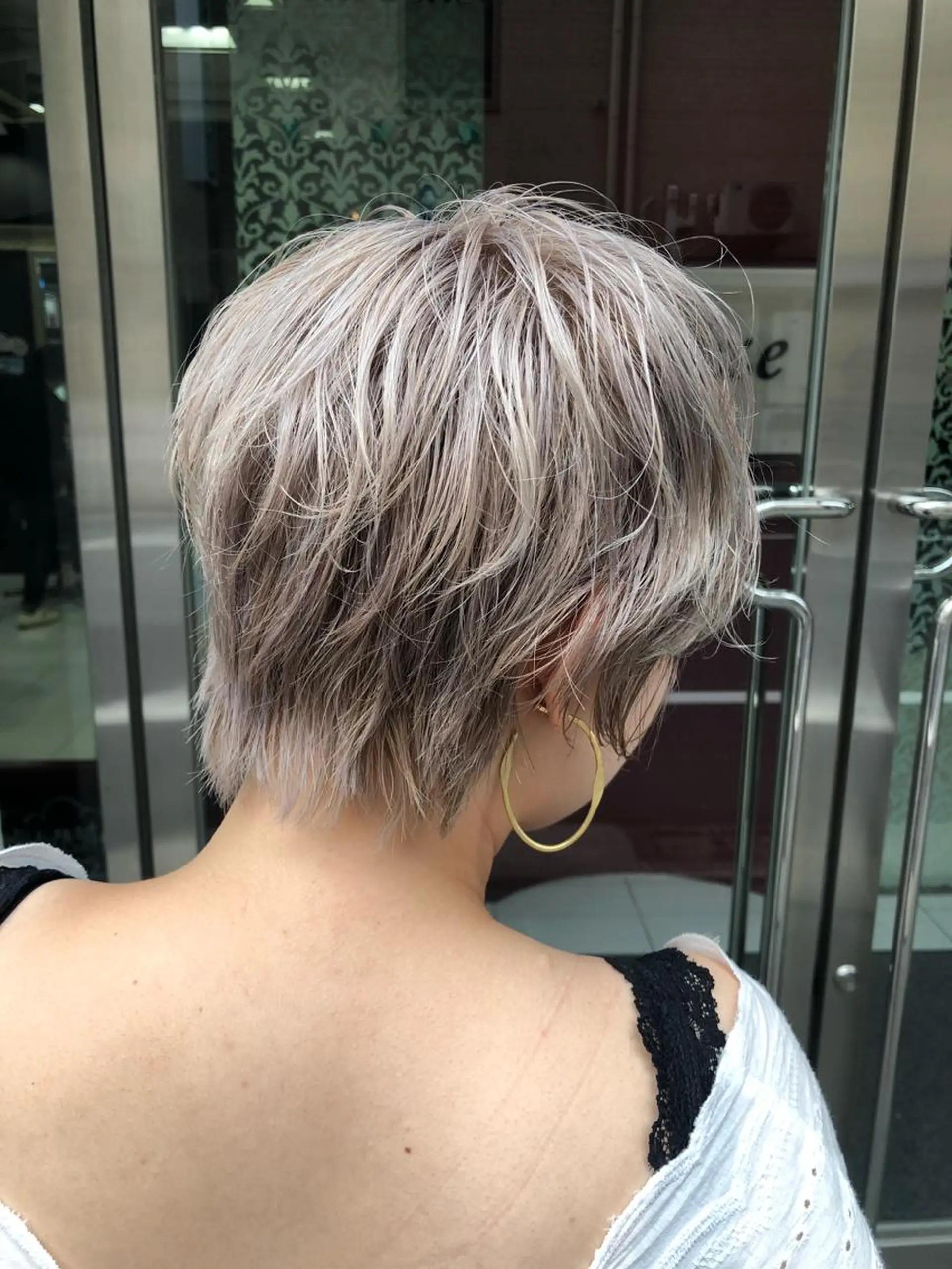 ショート トップスタイリスト 小澤純一のヘアスタイル