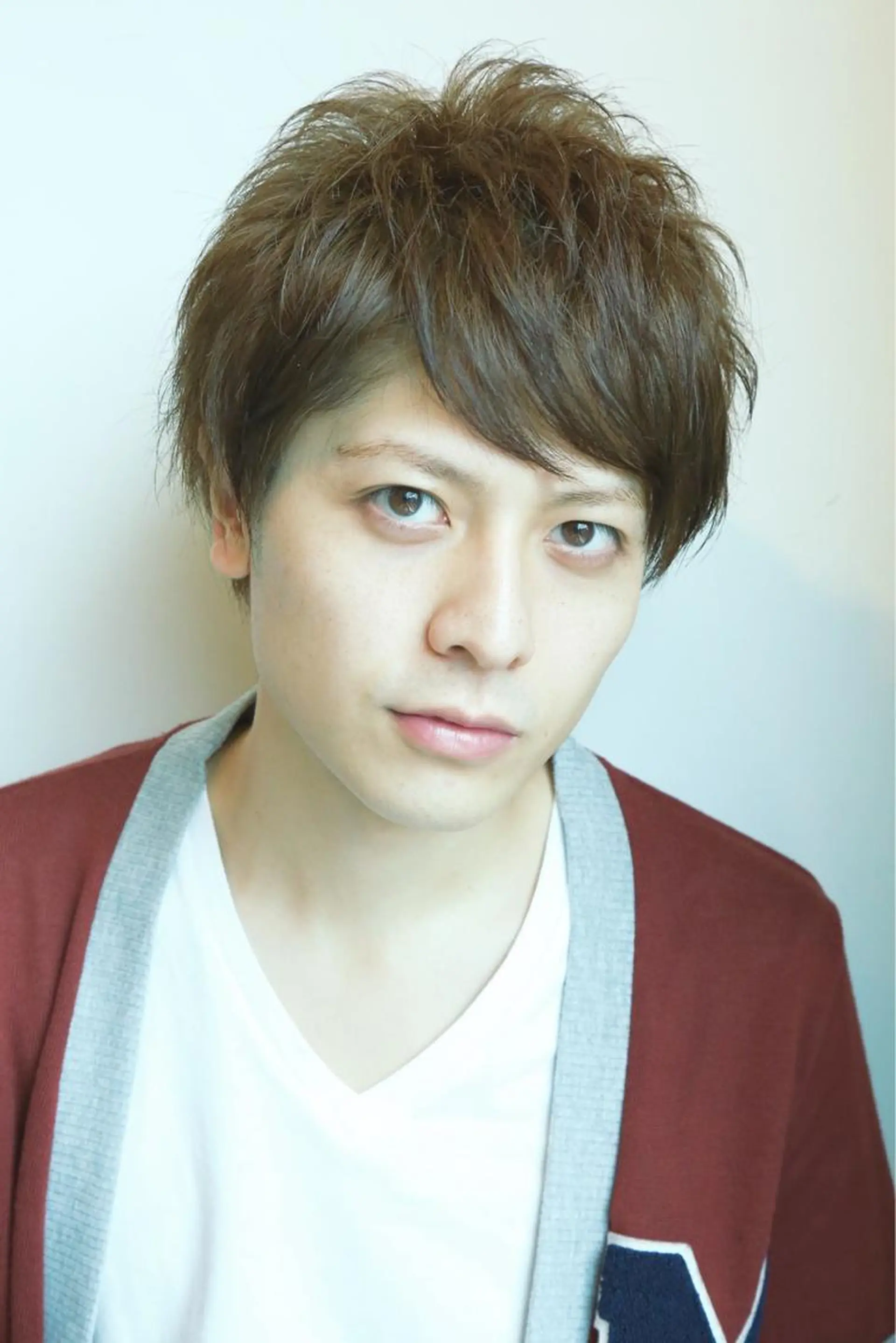 ミディアム メンズ カット 稲田 全将のヘアスタイル