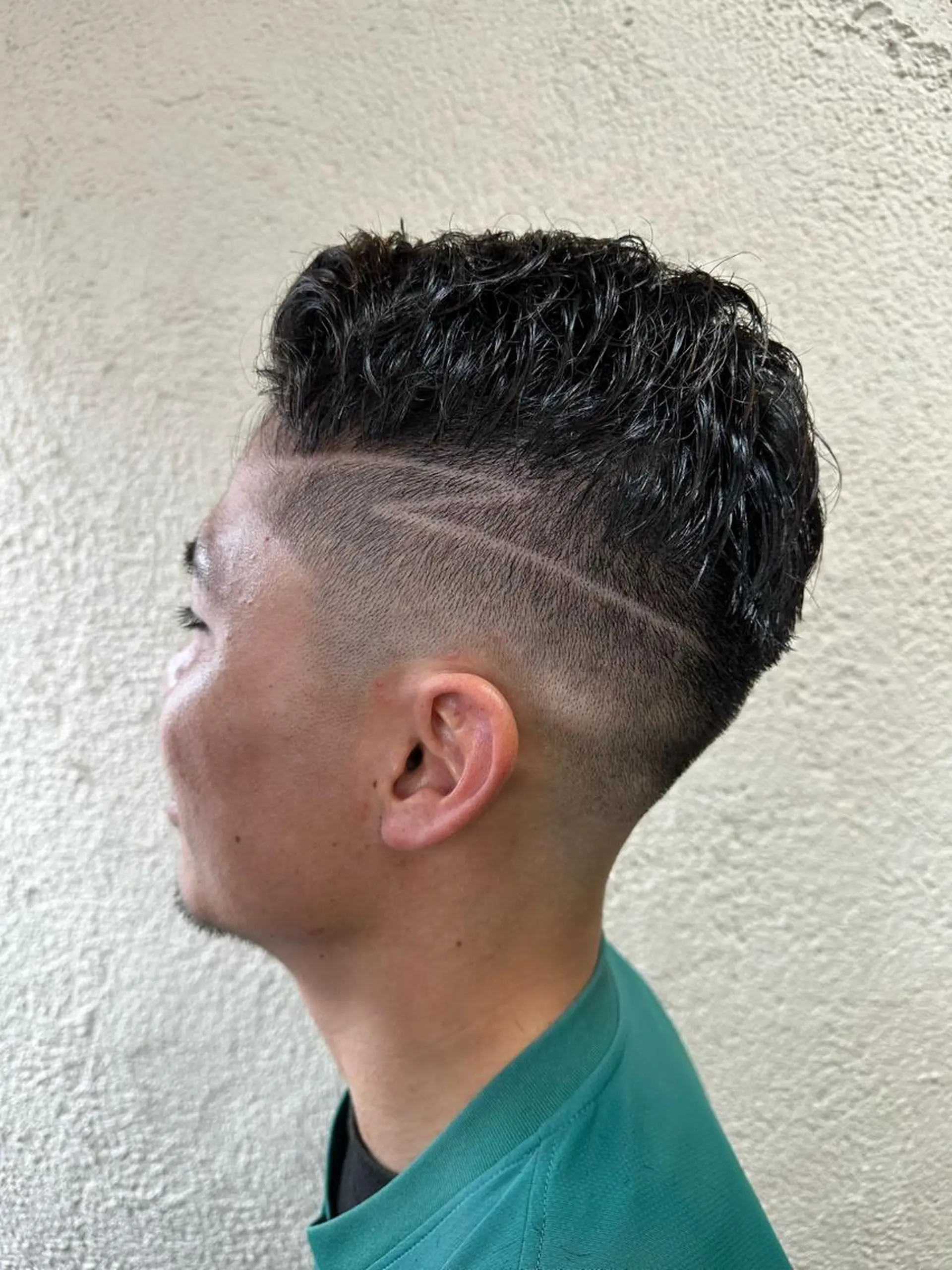 ショート メンズ フェードカット 【Gisel】 Asakiのヘアスタイル