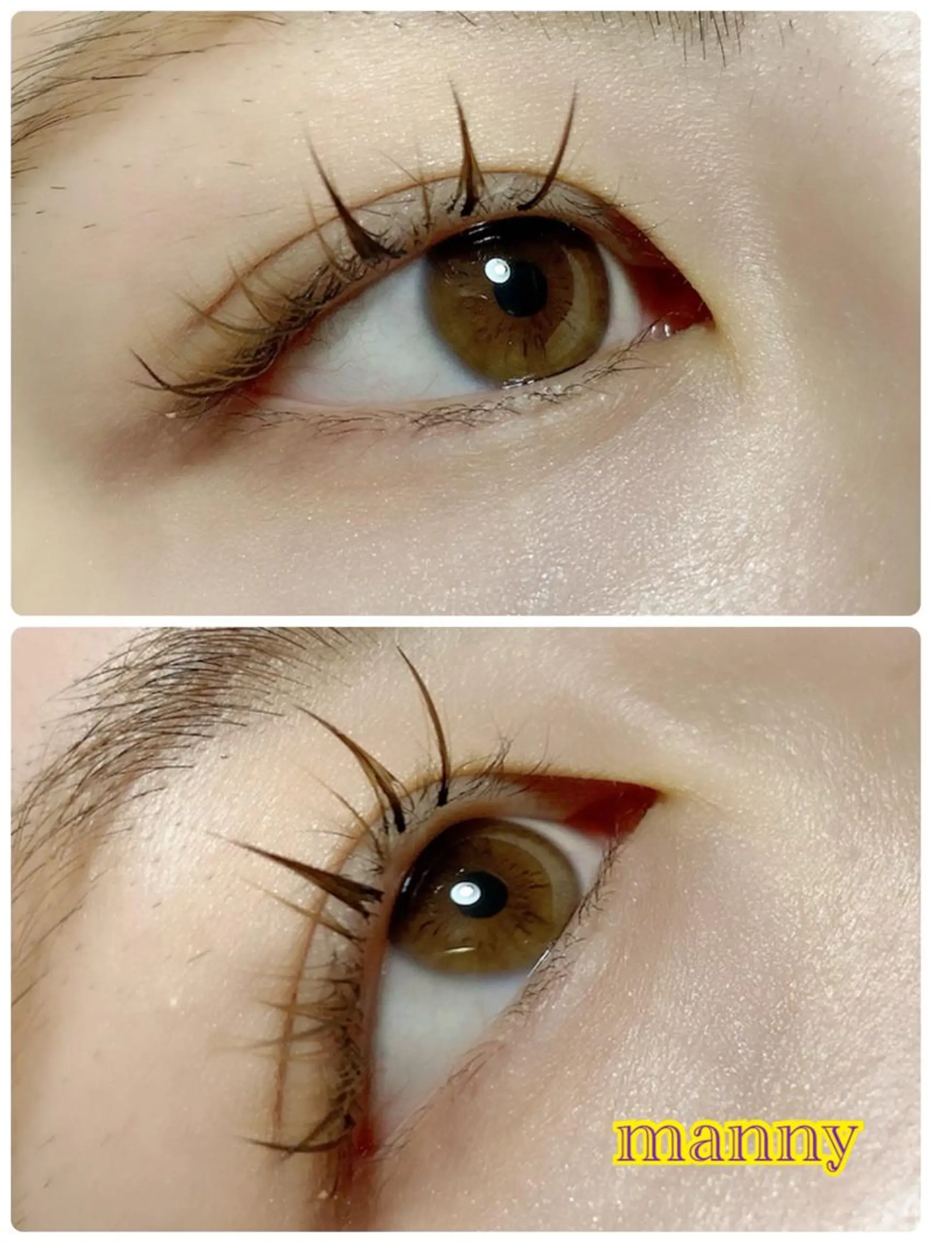 マツエク・マツパ ワンホンマツエク manny eyelashのマツエク・マツパデザイン