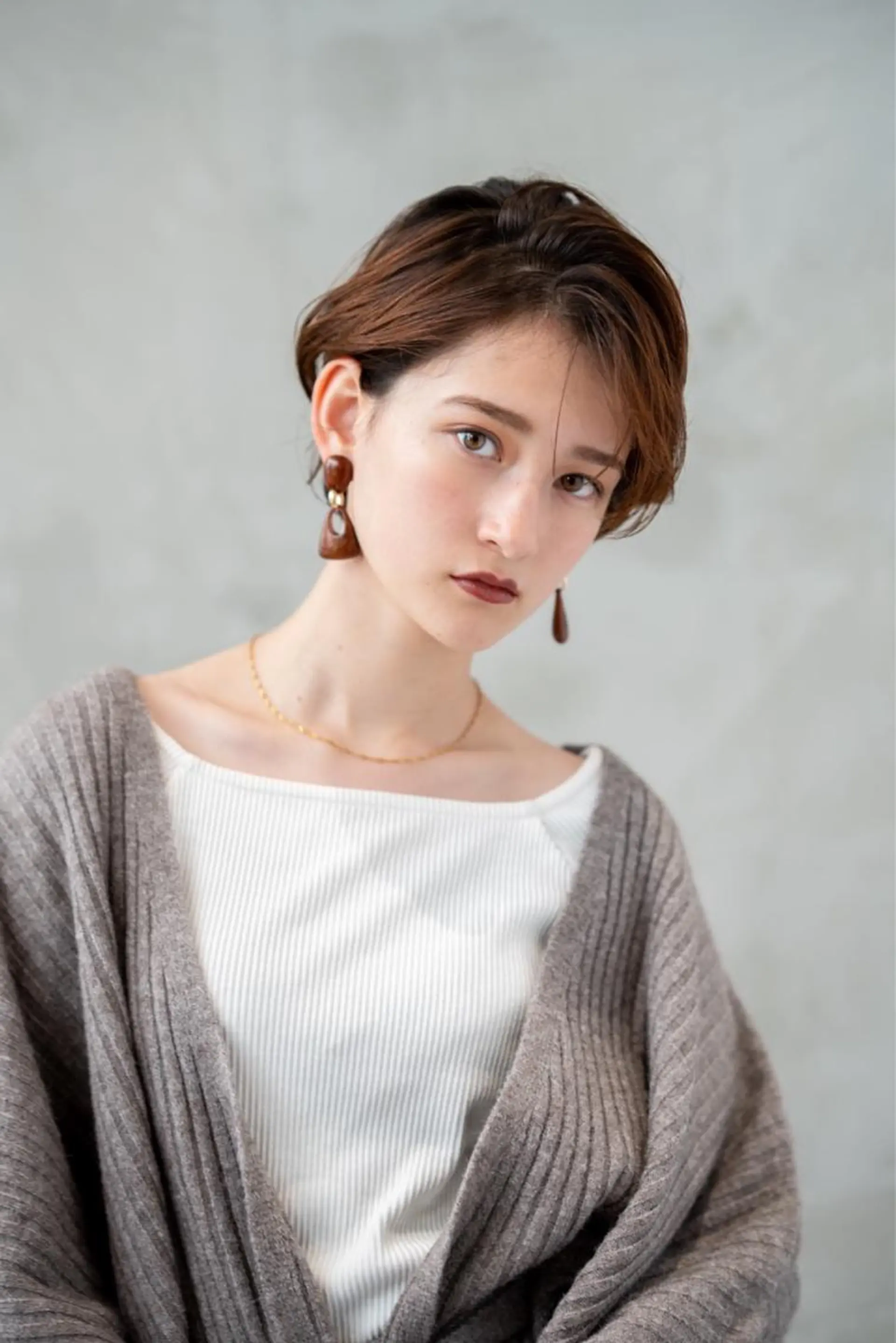 ショート カラー カット ヘアカラー トリートメント 🉐レイヤー/塩見 弘樹🉐渋谷のヘアスタイル