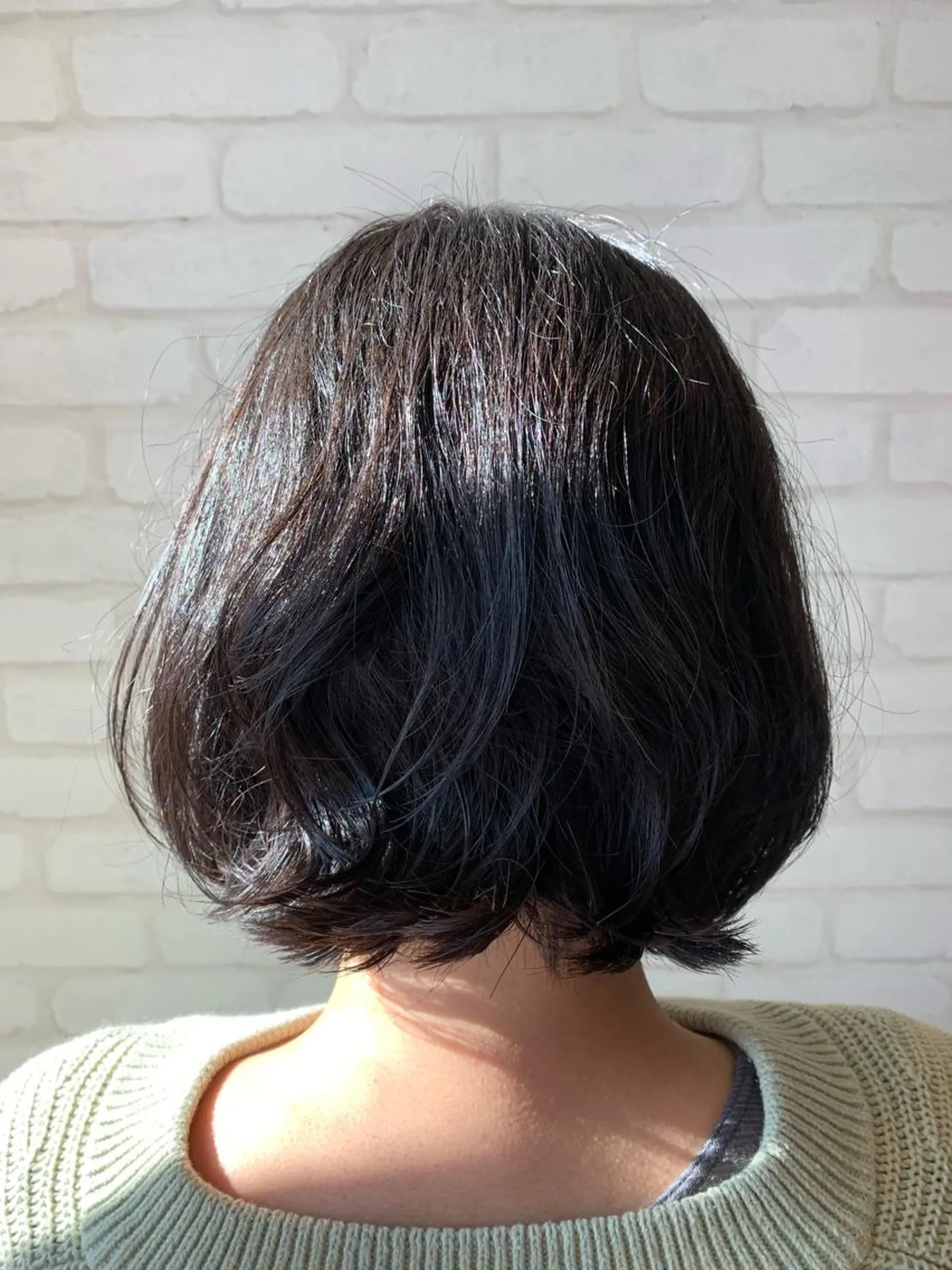 ミディアム パーマ ミディアムパーマ 外ハネヘア oasis川越店所属・秋葉 万柚子のヘアスタイル