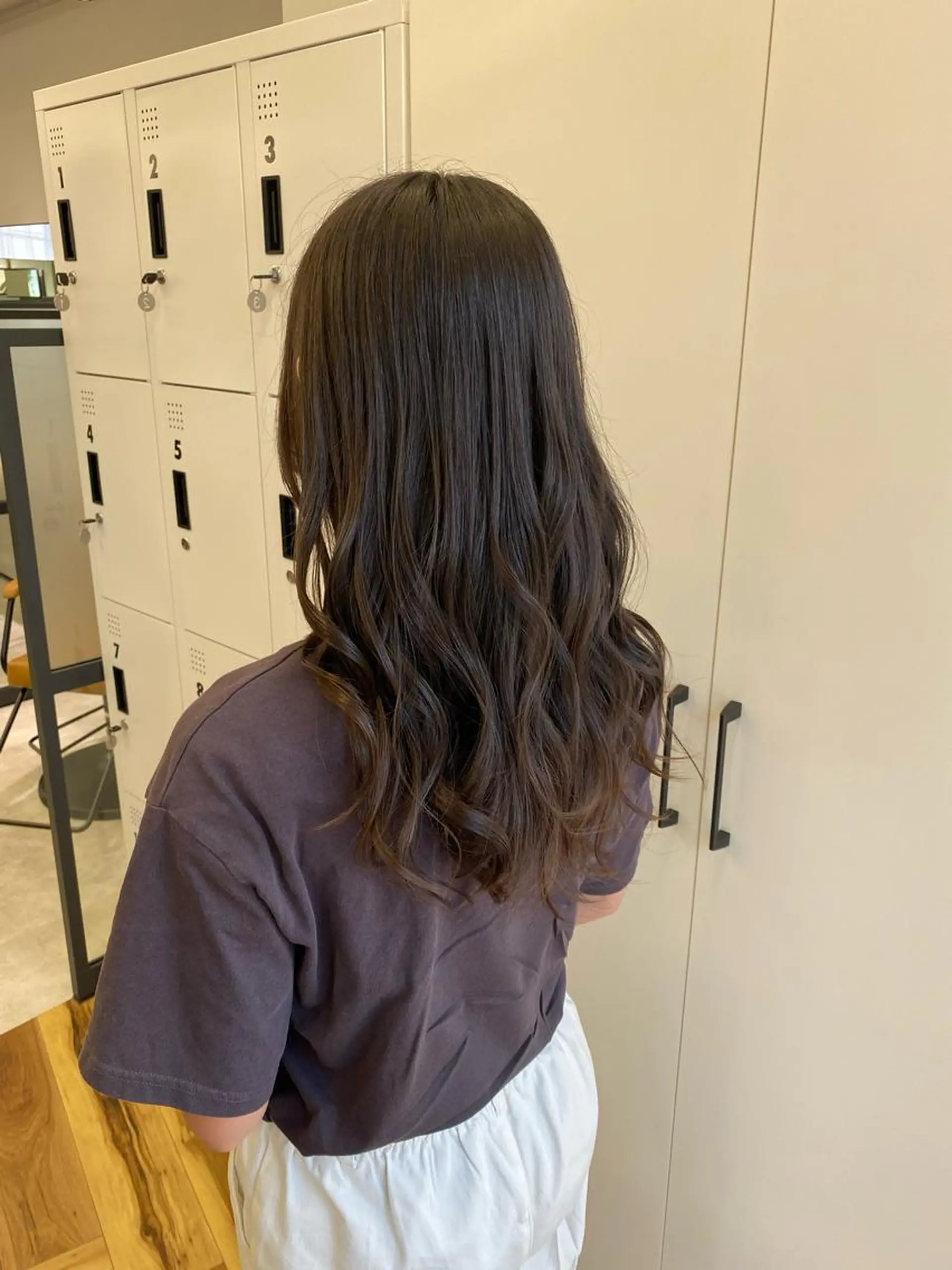 ロング 金城 二千夏のヘアスタイル