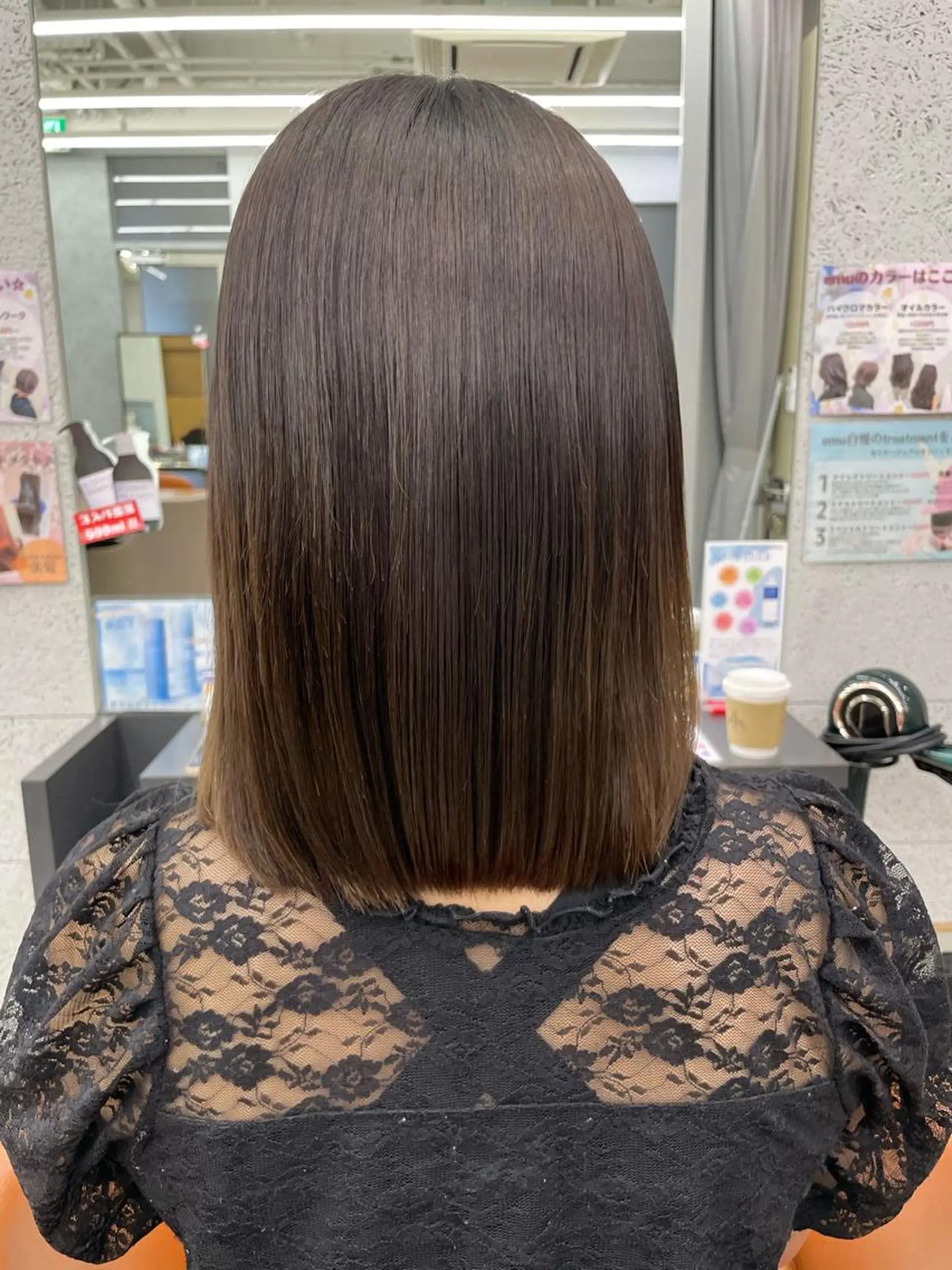 縮毛矯正 💍透明感💍 上岡夕理香のヘアスタイル