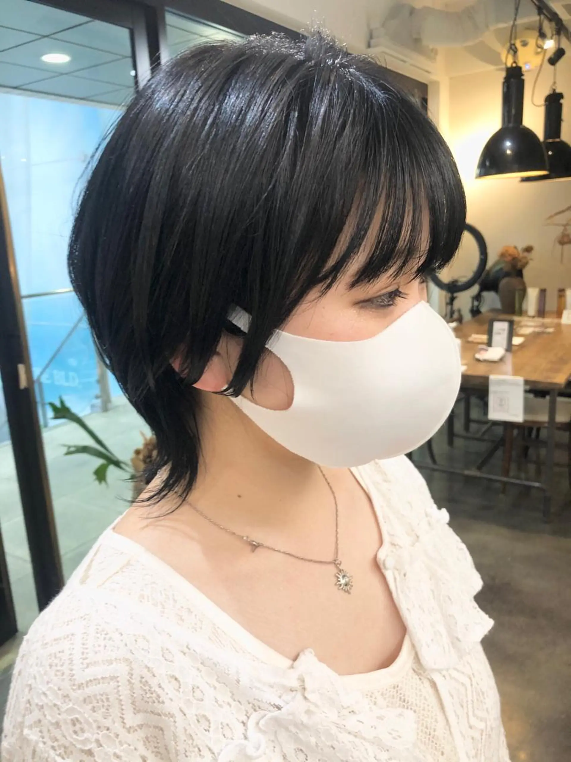 ショート ボブ ウルフカット カット 千葉 郁也のヘアスタイル