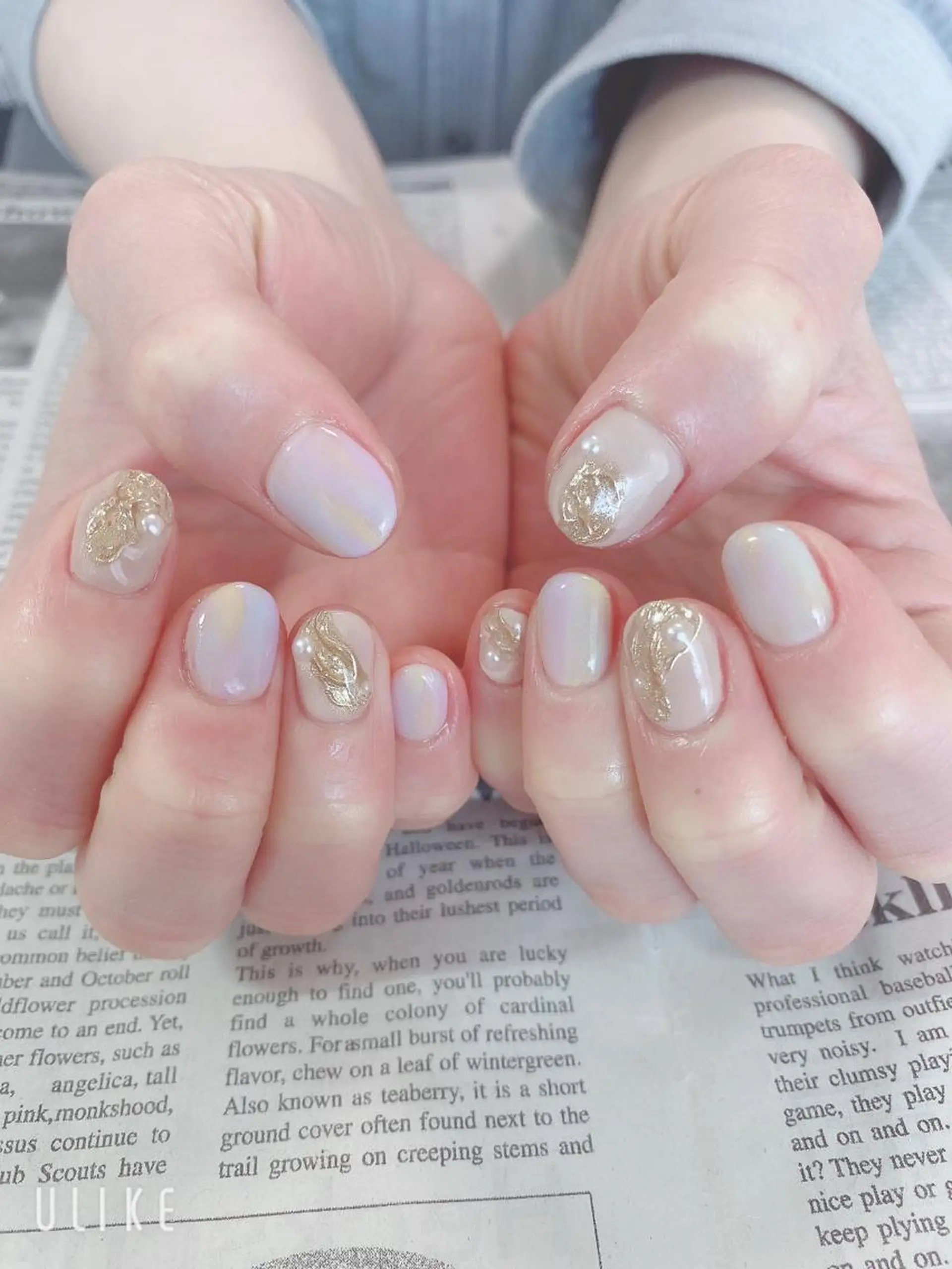 ネイル ハンドネイル ハンドケア 森山 舞のネイルデザイン