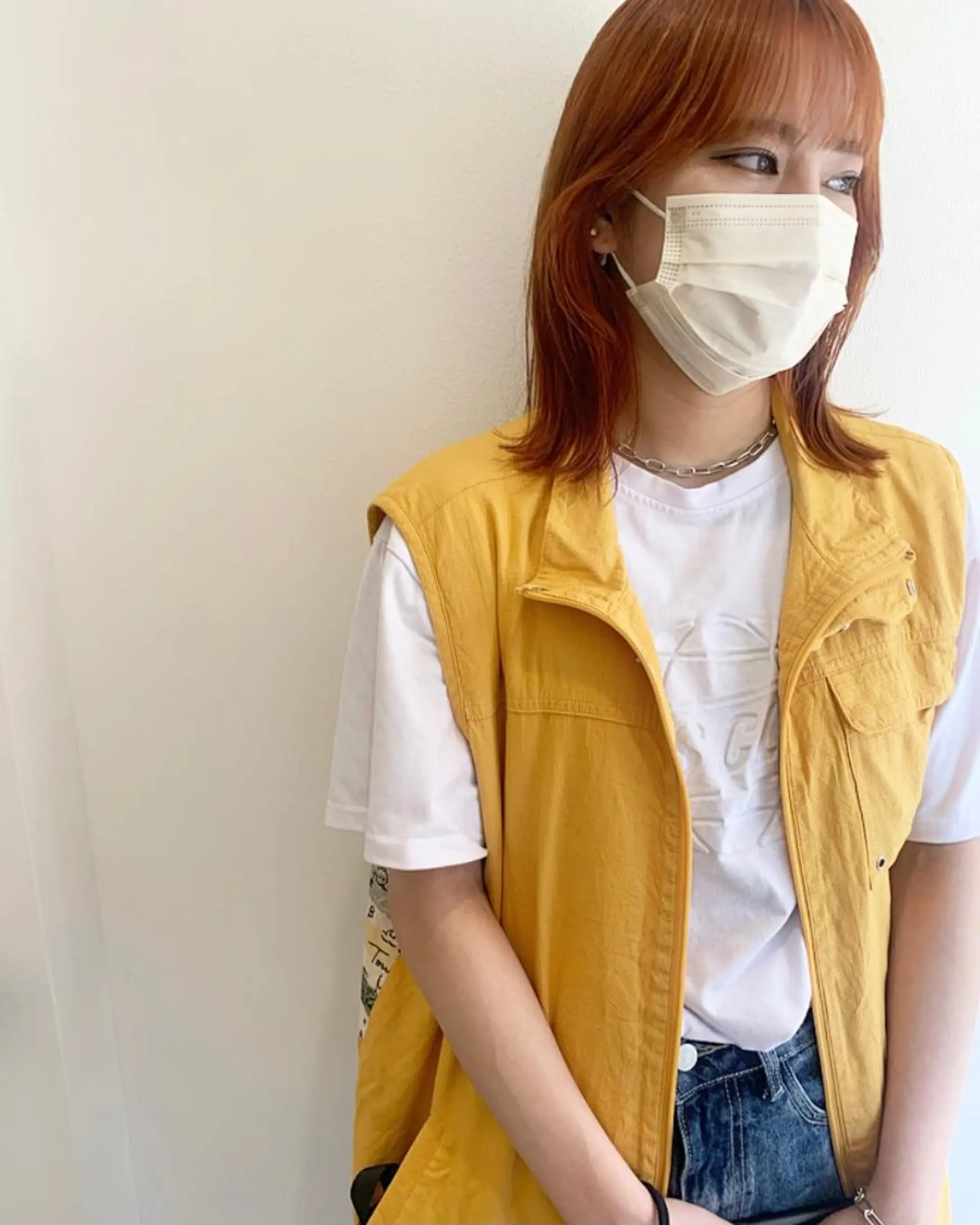 ミディアム カラー MARU レイヤー/パーマのヘアスタイル