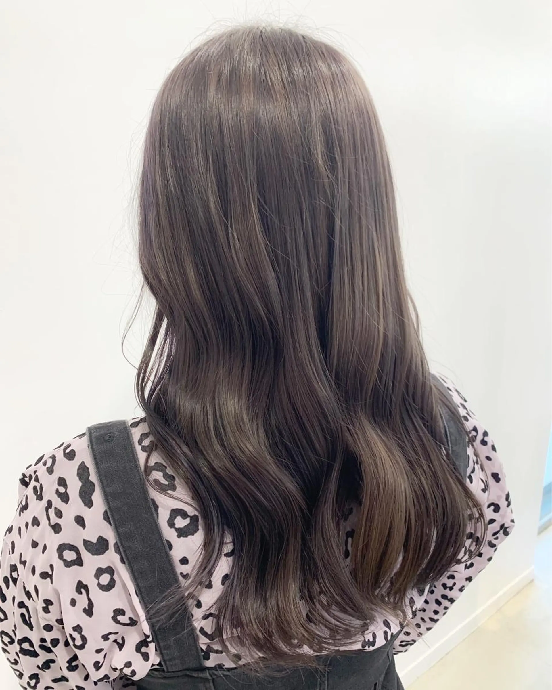 ミディアム カラー ヘアアレンジ グレージュ ラベンダーカラー ラベンダーグレージュ ラベンダーグレー 🍒暖色✖️レイヤー ／Haruna🍒のヘアスタイル