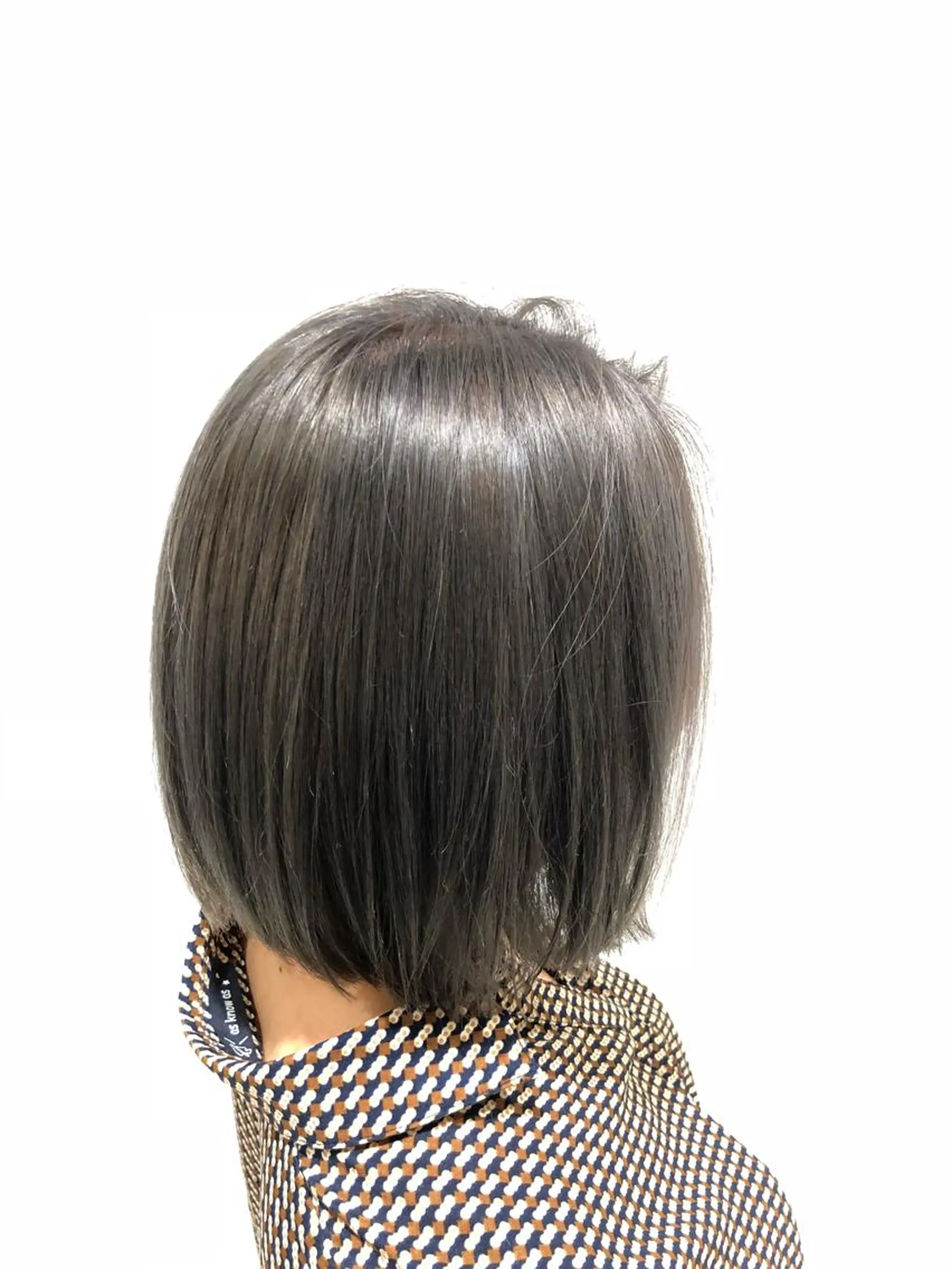 ミディアム 福元 保雄のヘアスタイル