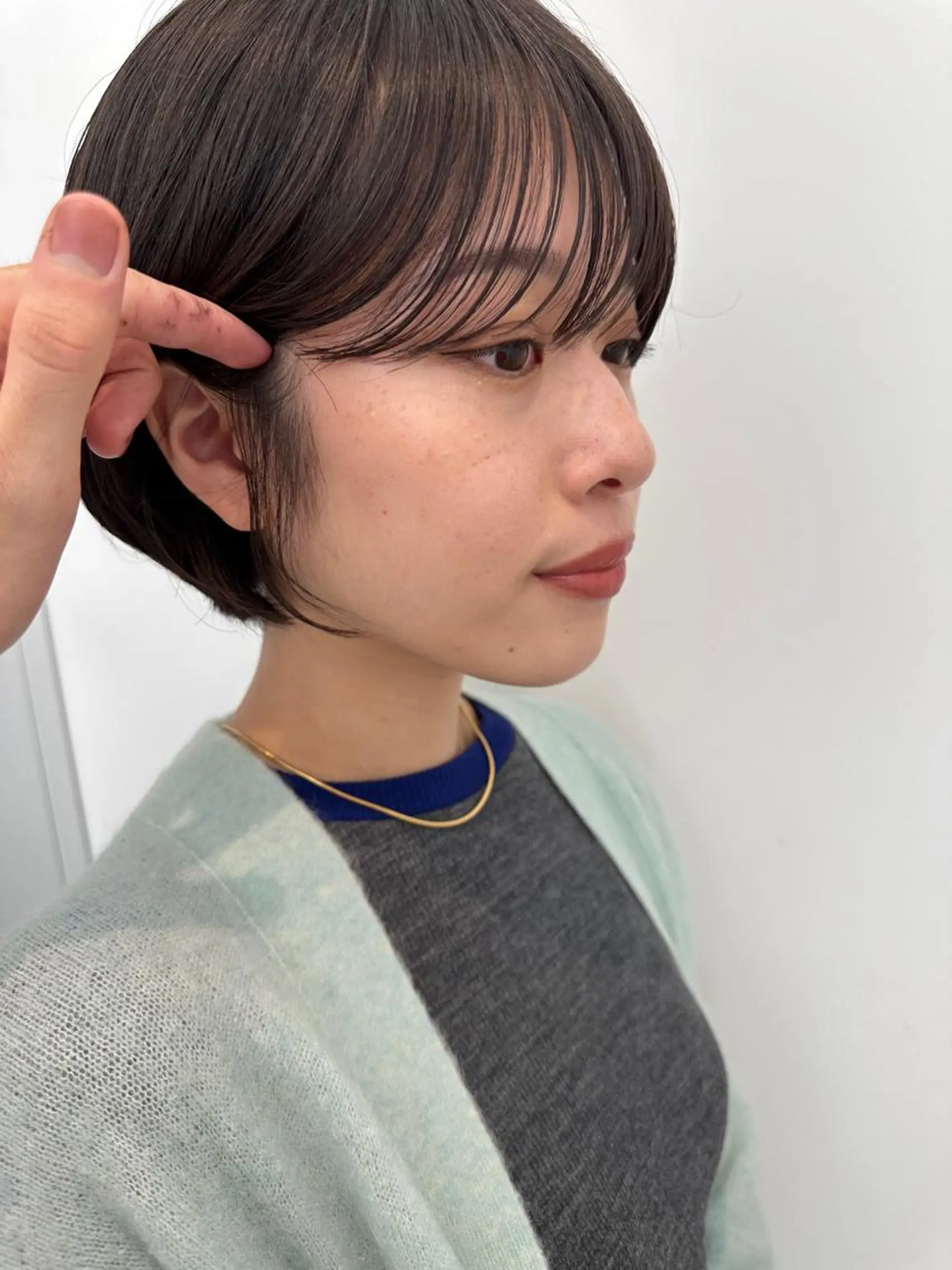 ショート sand 大阪梅田所属・ショートパーマ🌀 ✂︎小寺仁紫のヘアスタイル