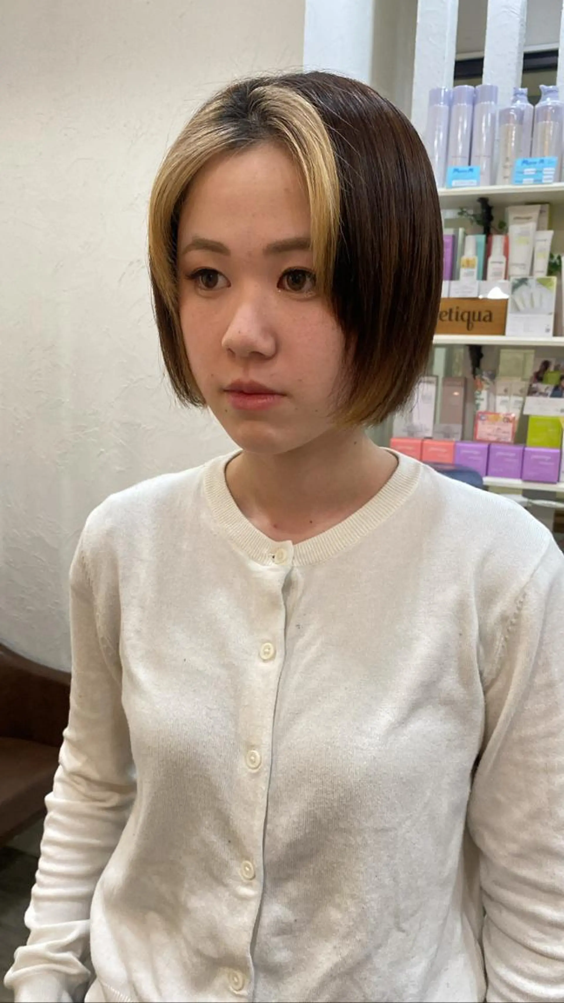 ショート qulim所属・前橋 姫奈のヘアスタイル