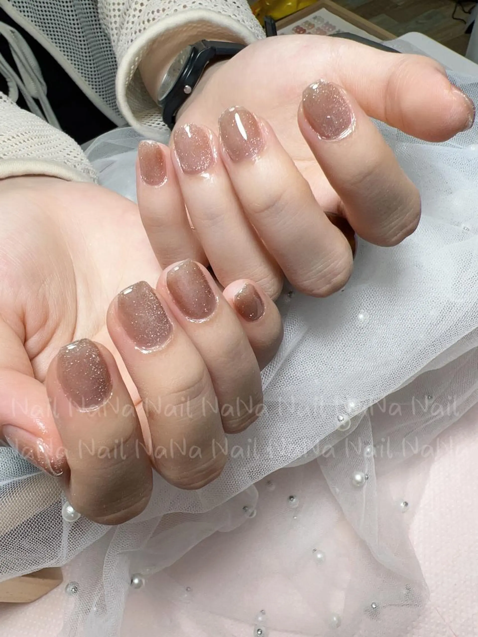 ショート カラー ネイル ハンドネイル Nail NaNaのネイルデザイン