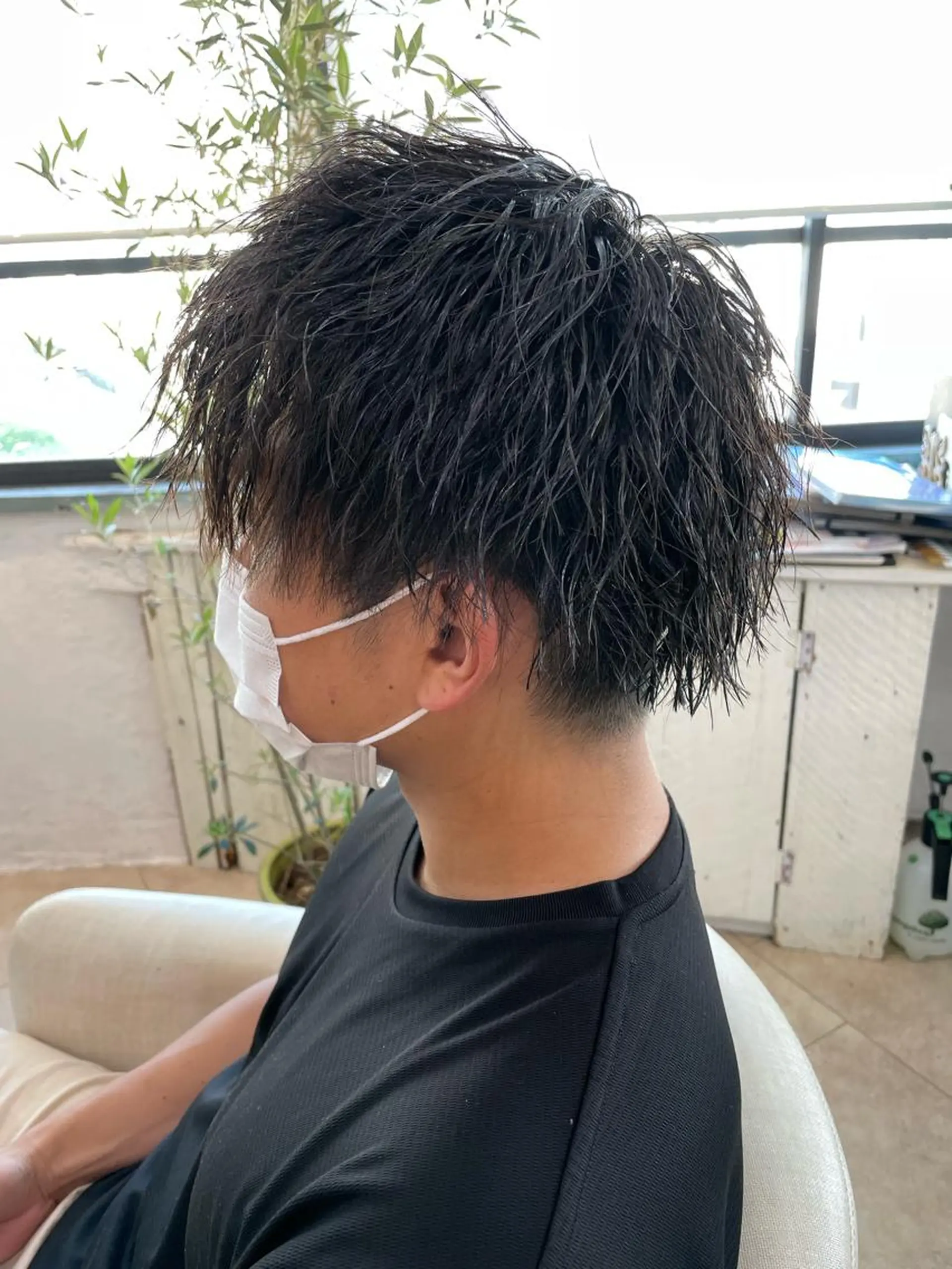 パーマ メンズ あしかが ゆいとのヘアスタイル