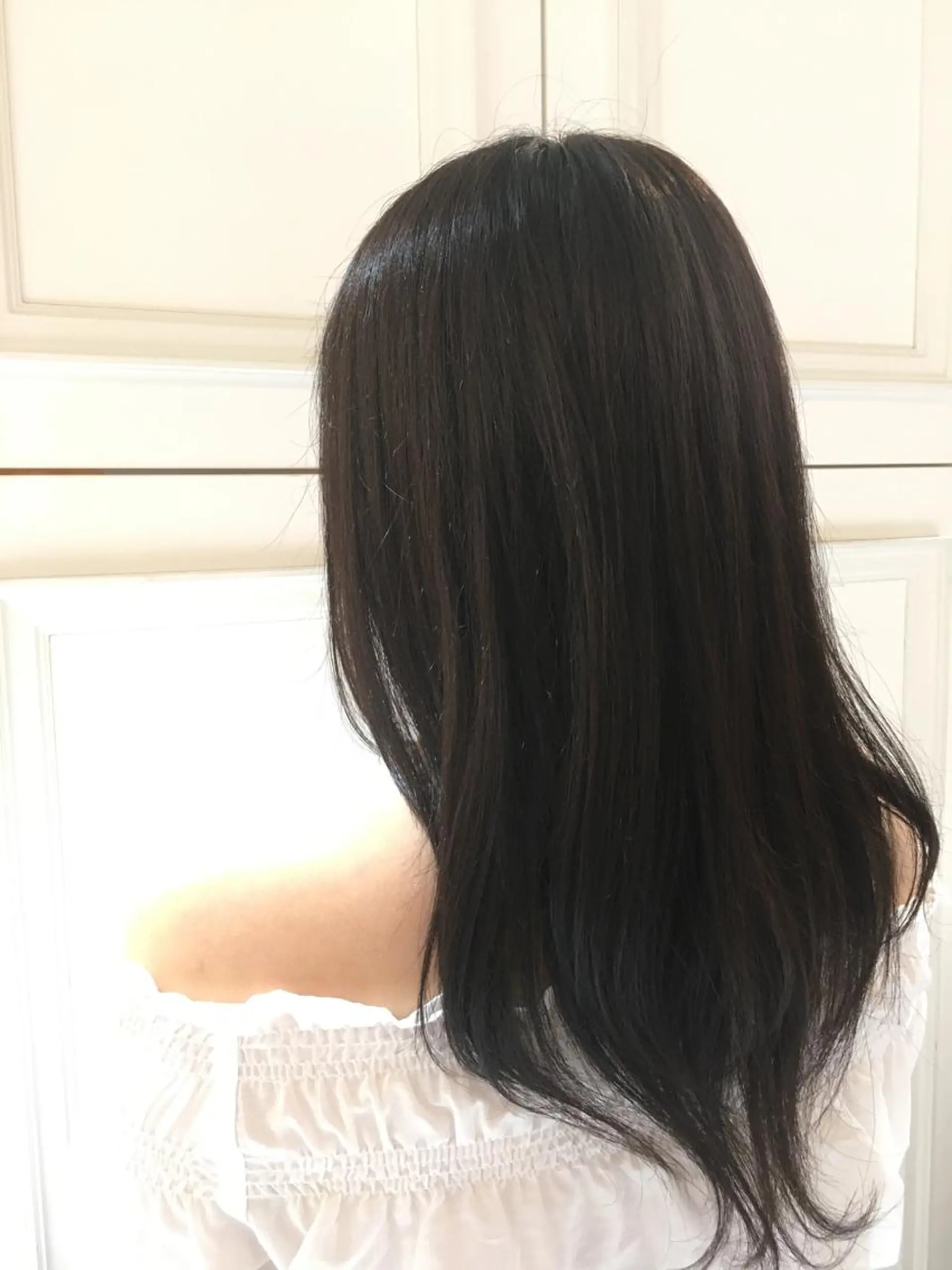 ロング 田中 未澪のヘアスタイル
