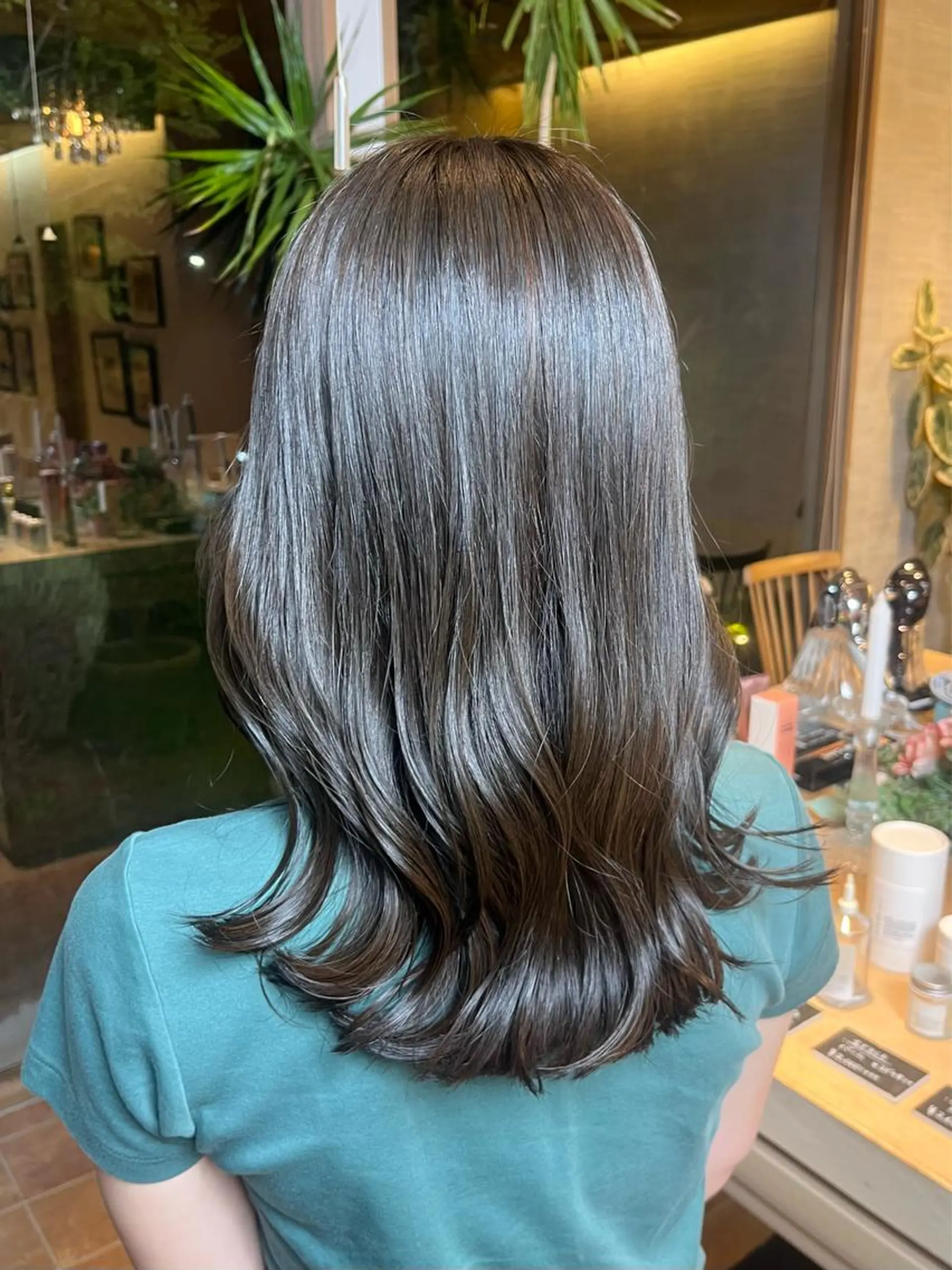 ロング カラー オリーブカラー Hair...DiA YUNAのヘアスタイル
