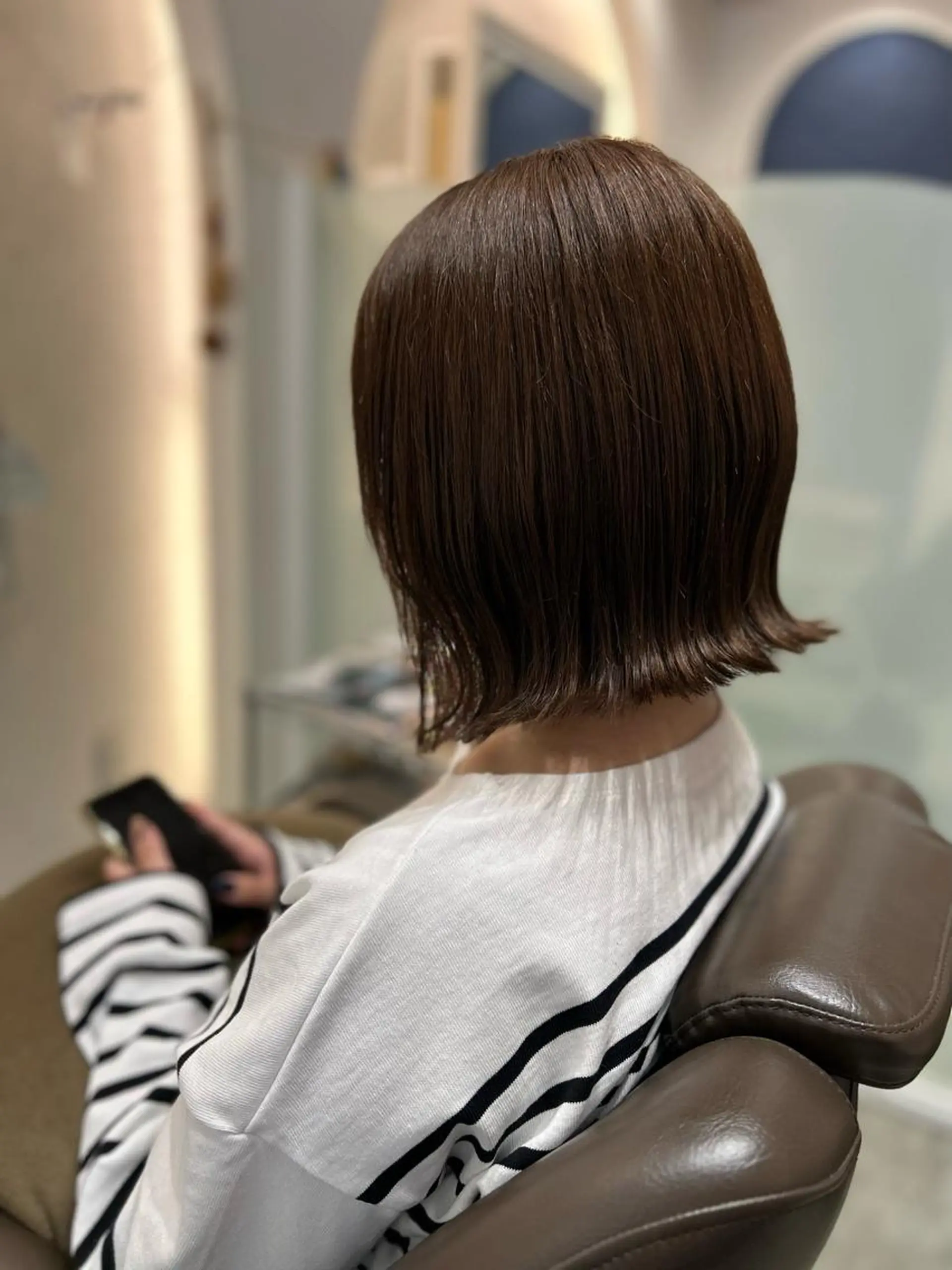 ショート ボブ 外ハネヘア Chou所属・Chou kahoのヘアスタイル