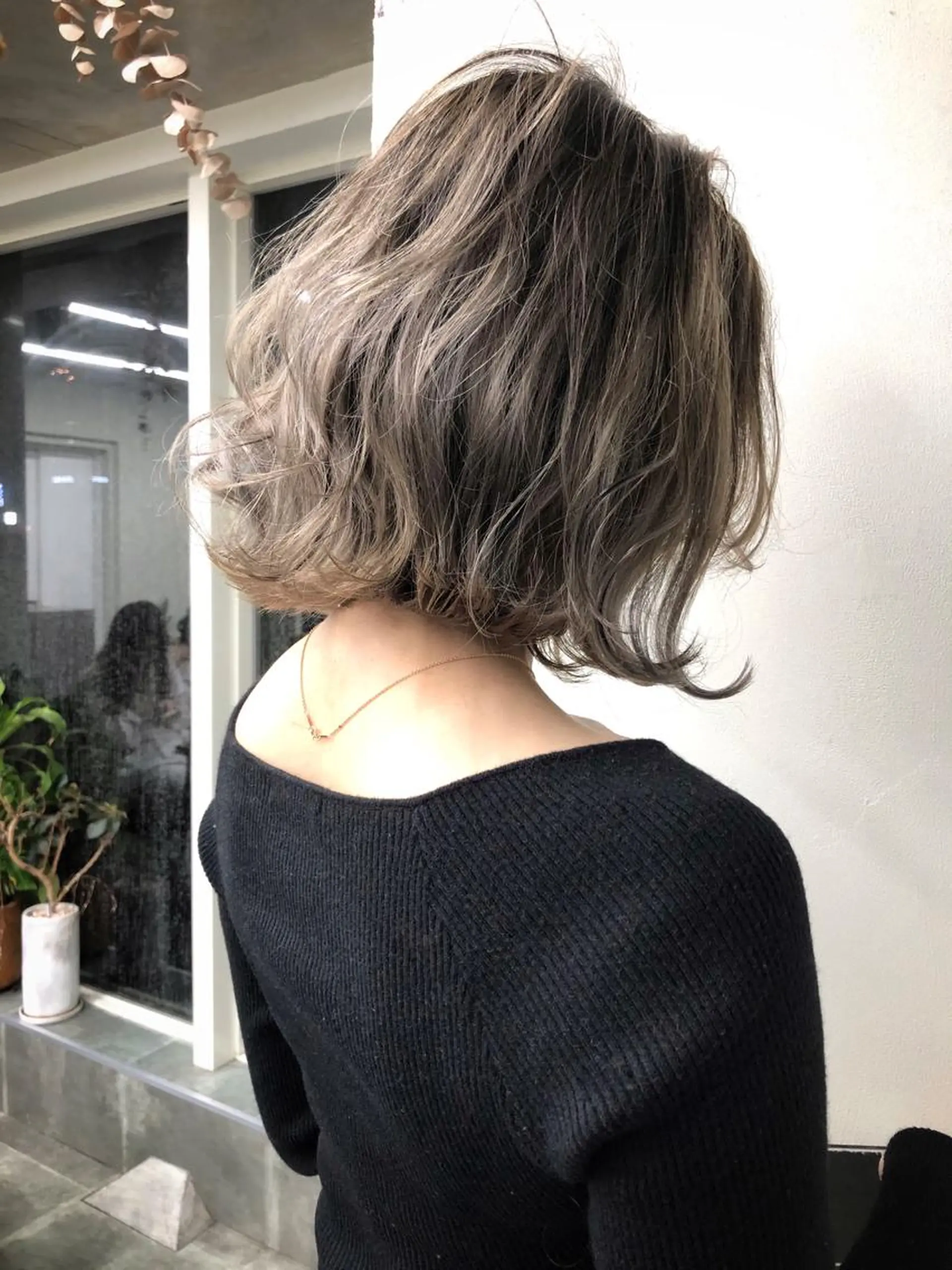 ミディアム ヘアカラー トリートメント 小澤大輔 YOLO hairのヘアスタイル