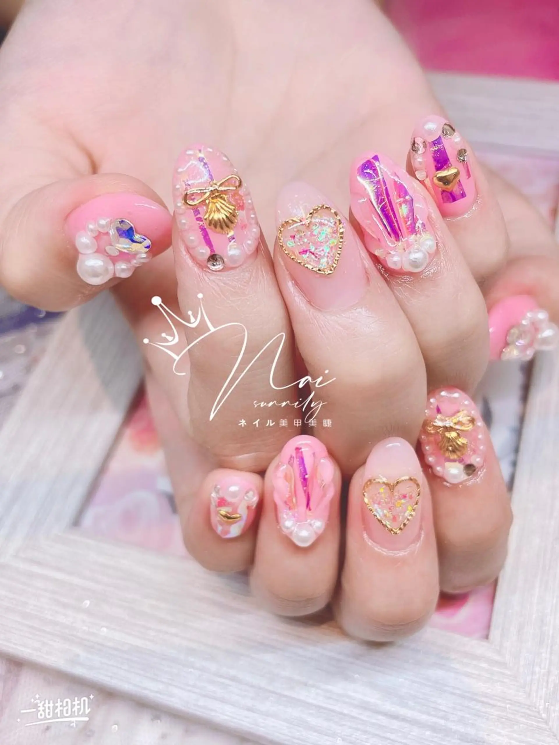 ネイル 長さだし専門店 M2　rikaのネイルデザイン