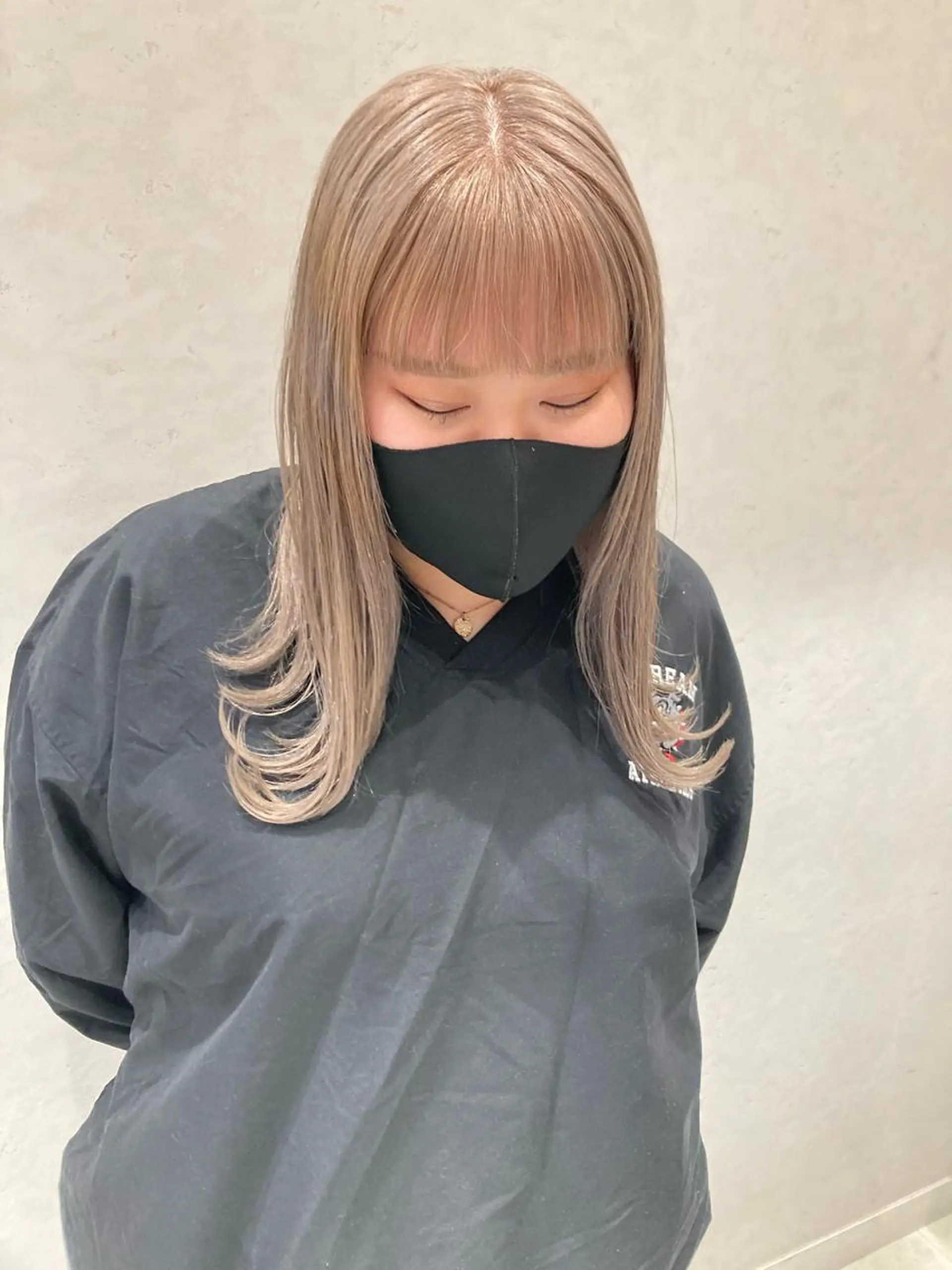 ミディアム カラー nono/パーマ /顔まわりカット🐈のヘアスタイル