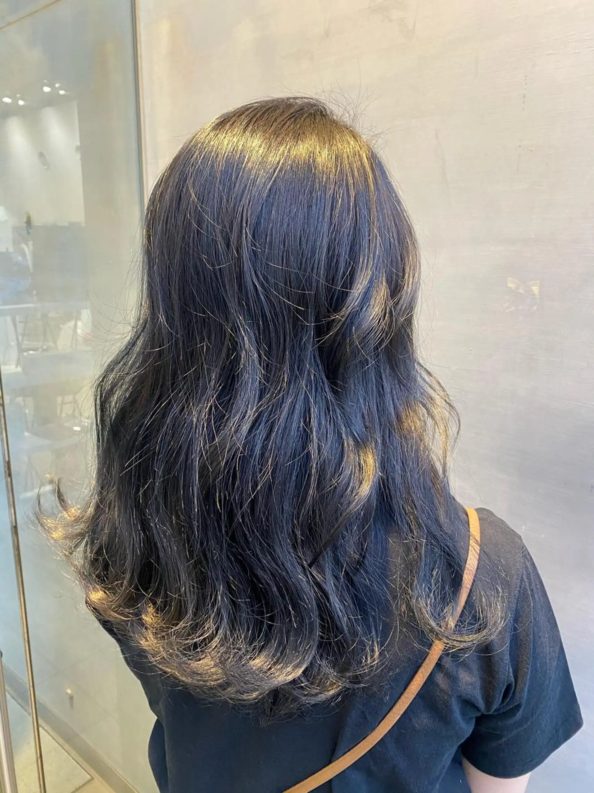 セミロング カラー カット ヘアカラー トリートメント brace今里店店長 加井直樹のヘアスタイル