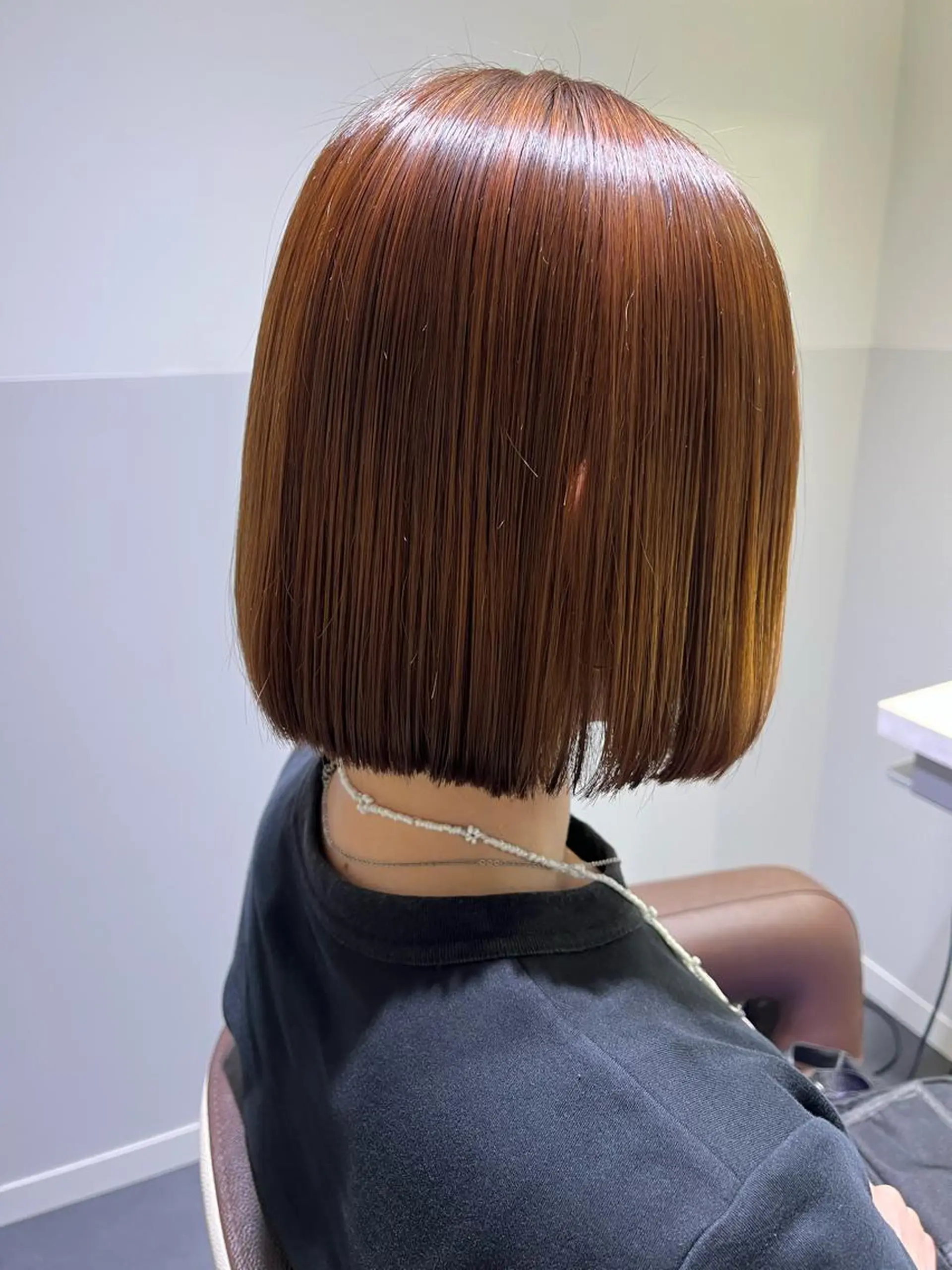 ミディアム カット 縮毛矯正 トリートメント aoi ♡グレージュ ・ベージュカラーのヘアスタイル