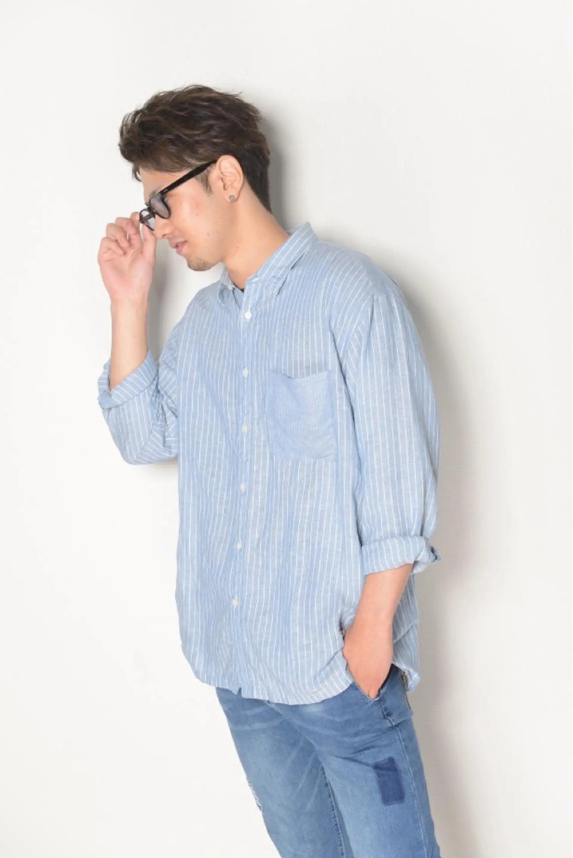 ミディアム メンズ 名駅Private Salon Noaのヘアスタイル