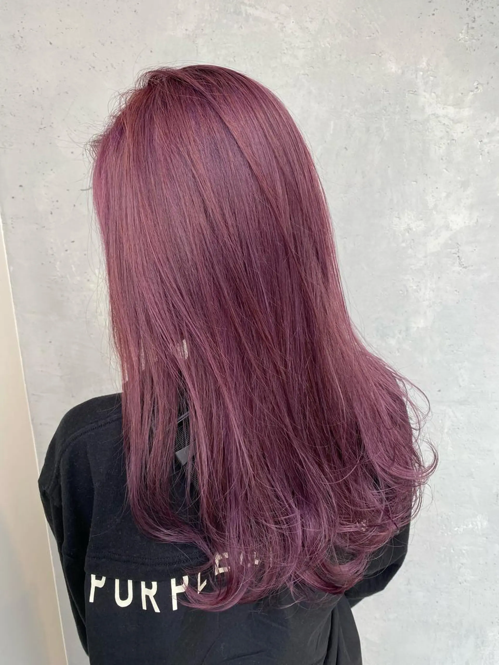 ロング カラー 【艶髪×韓国風】 毛流れ職人 RYOのヘアスタイル