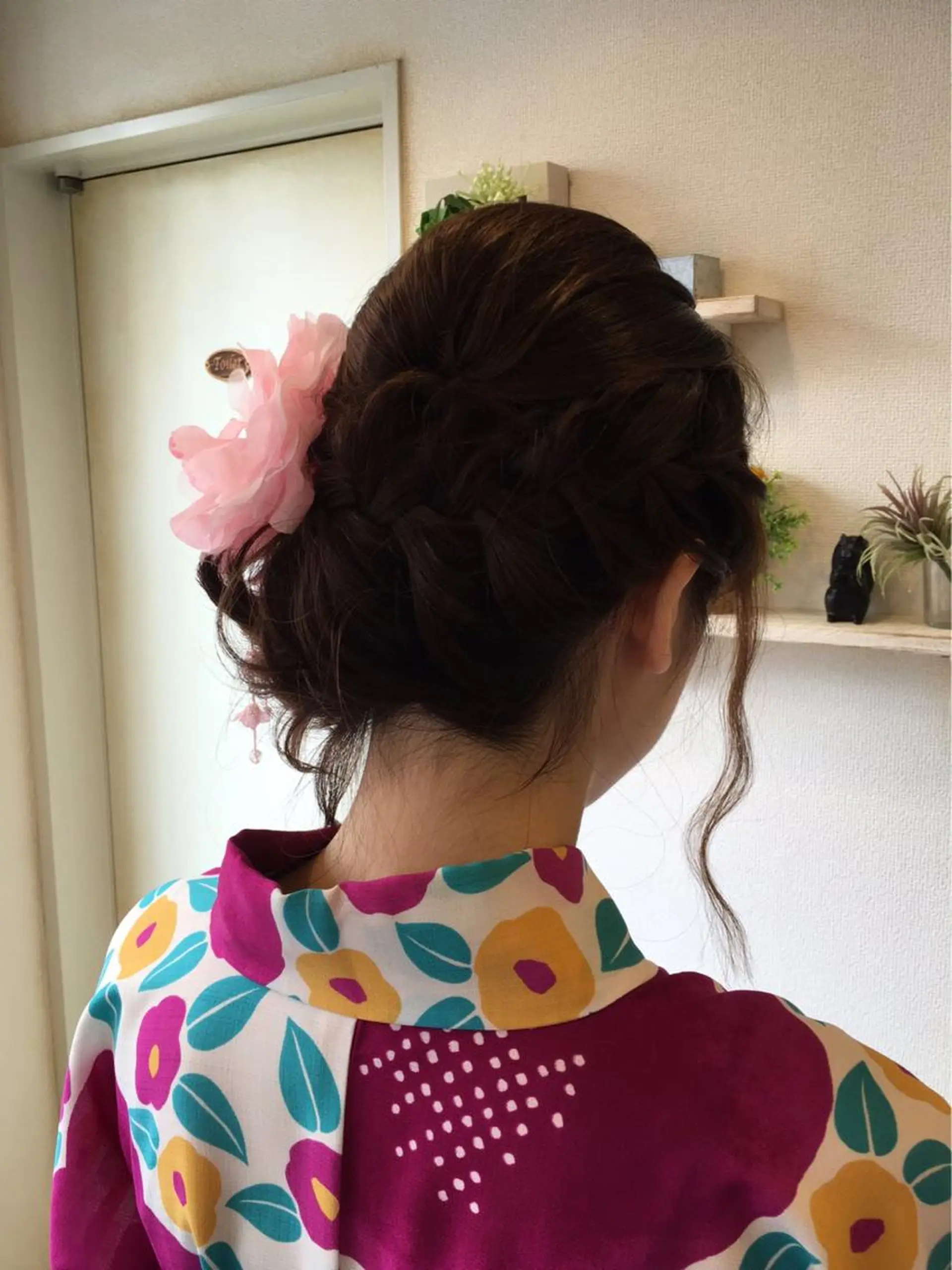 セミロング ヘアアレンジ 髪質改善/練馬/ ASUKAのヘアスタイル