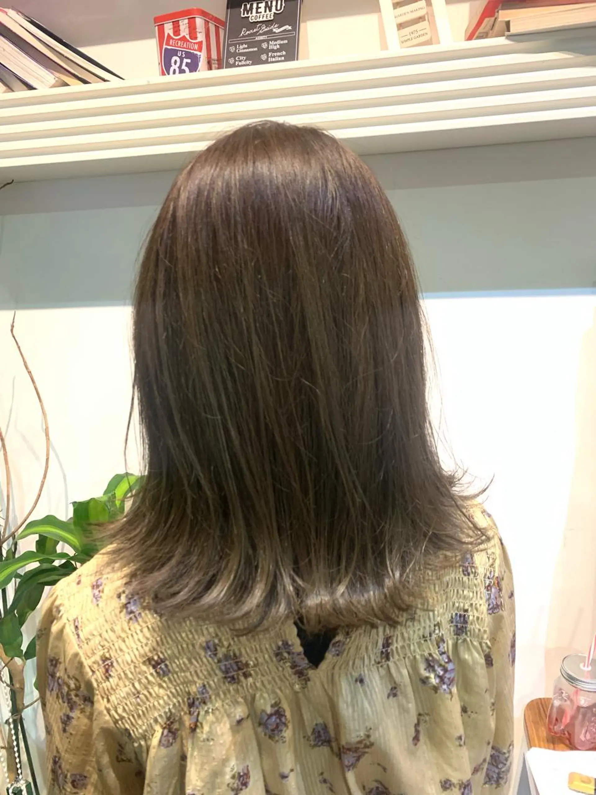 ミディアム カット ヘアカラー トリートメント ヘッドスパ ヘアセット 大宮/山口 竣也のヘアスタイル