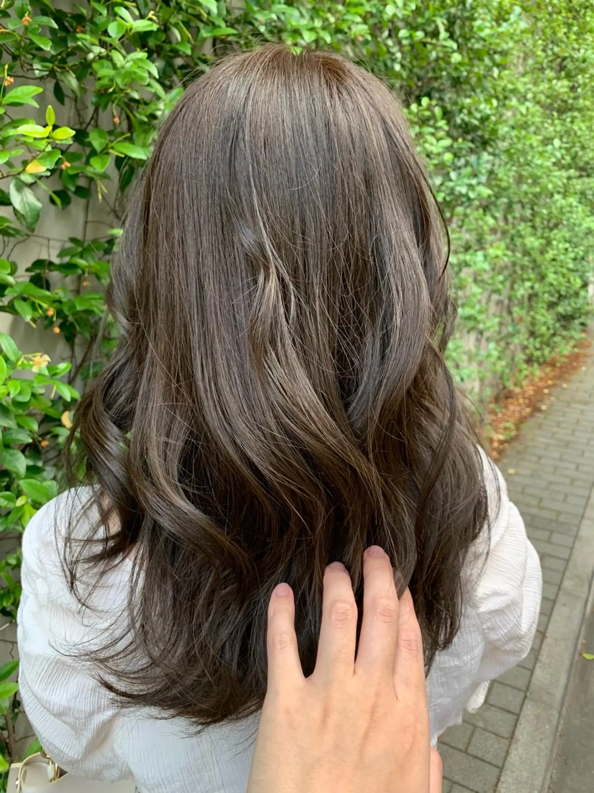 ミディアム カット ヘアカラー トリートメント 🌟美髪縮毛矯正🌟 吉田冴一のヘアスタイル