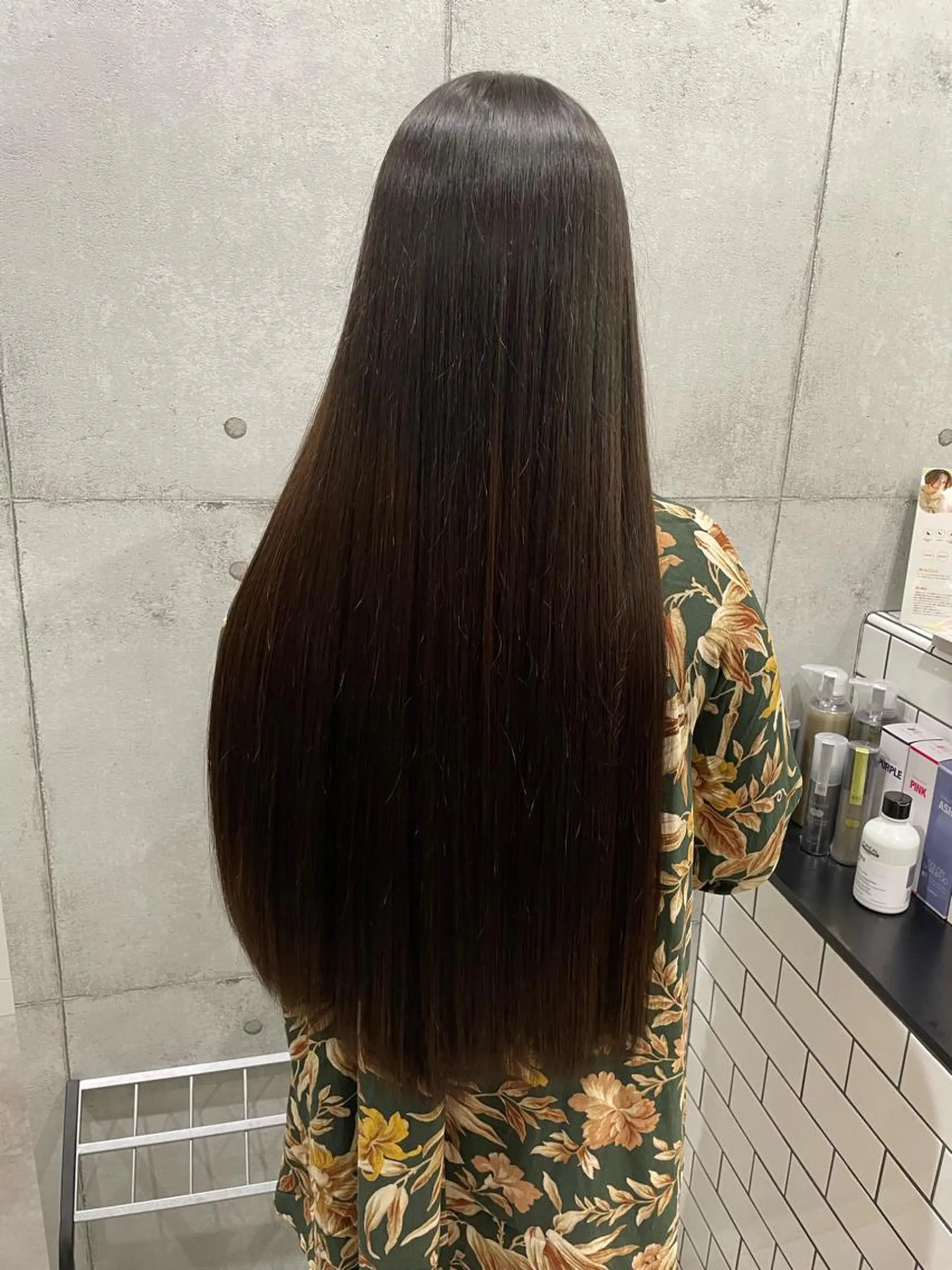 ロング カット 縮毛矯正 トリートメント ✂︎newi池袋✂︎ 長谷川寛のヘアスタイル