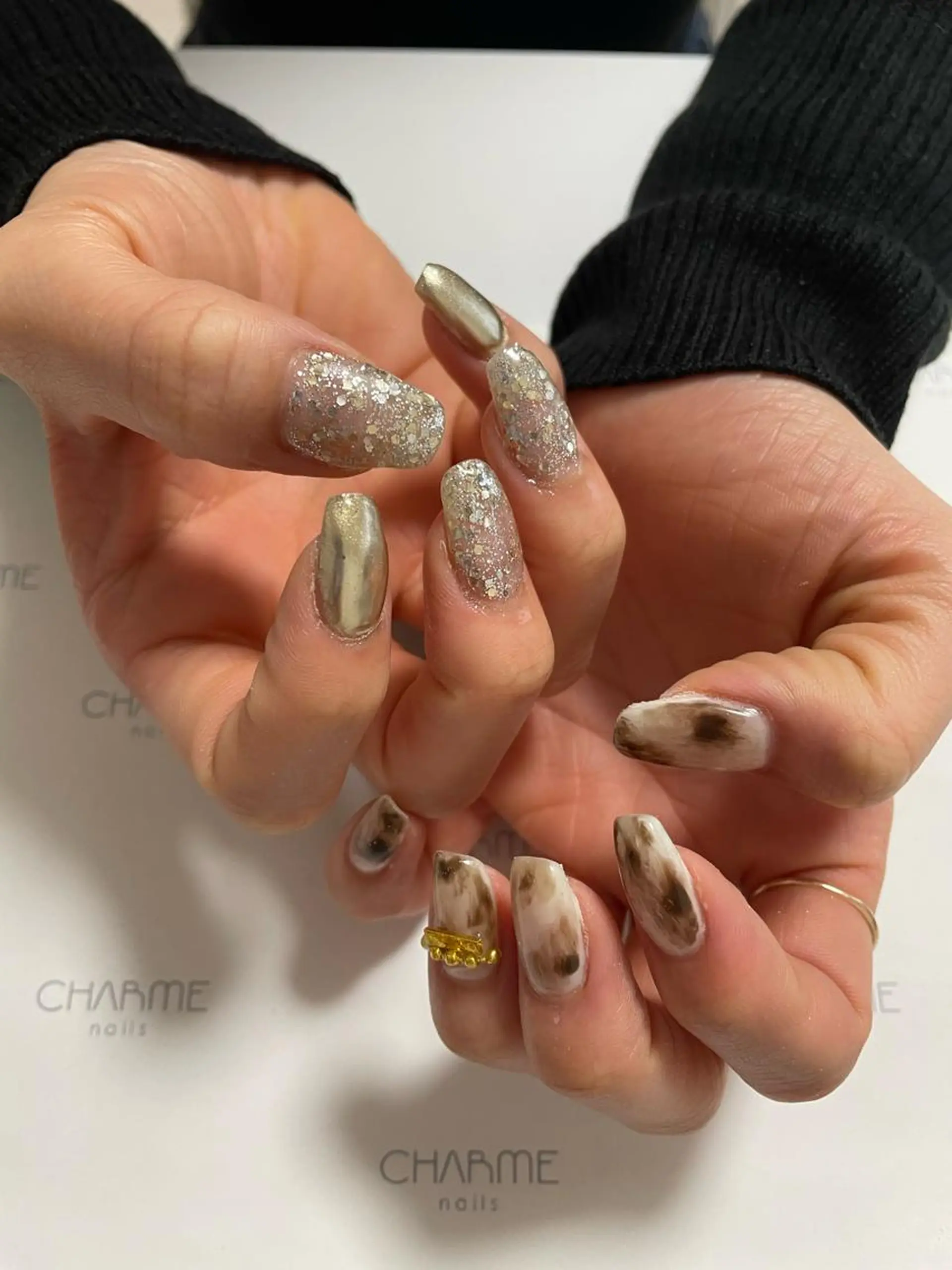 ネイル 🌙🫧CHARME (RUKA)🦋🫧のネイルデザイン