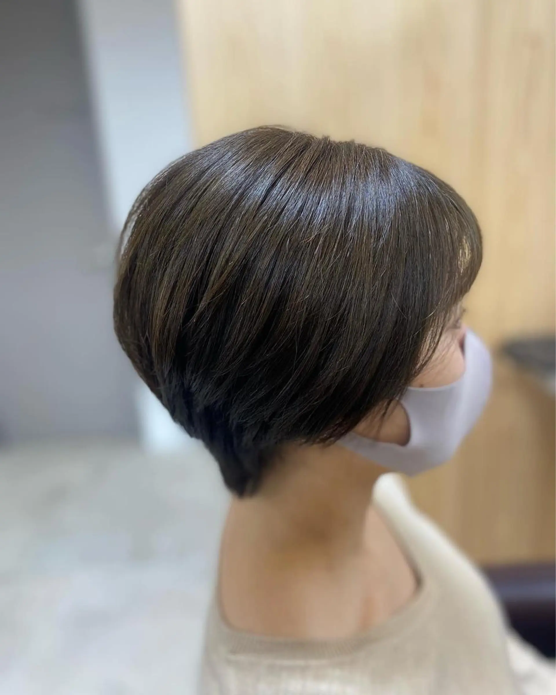 ショート カラー アッシュ 髪質改善 ヘッドスパ 衣純〜 IZUMI~のヘアスタイル