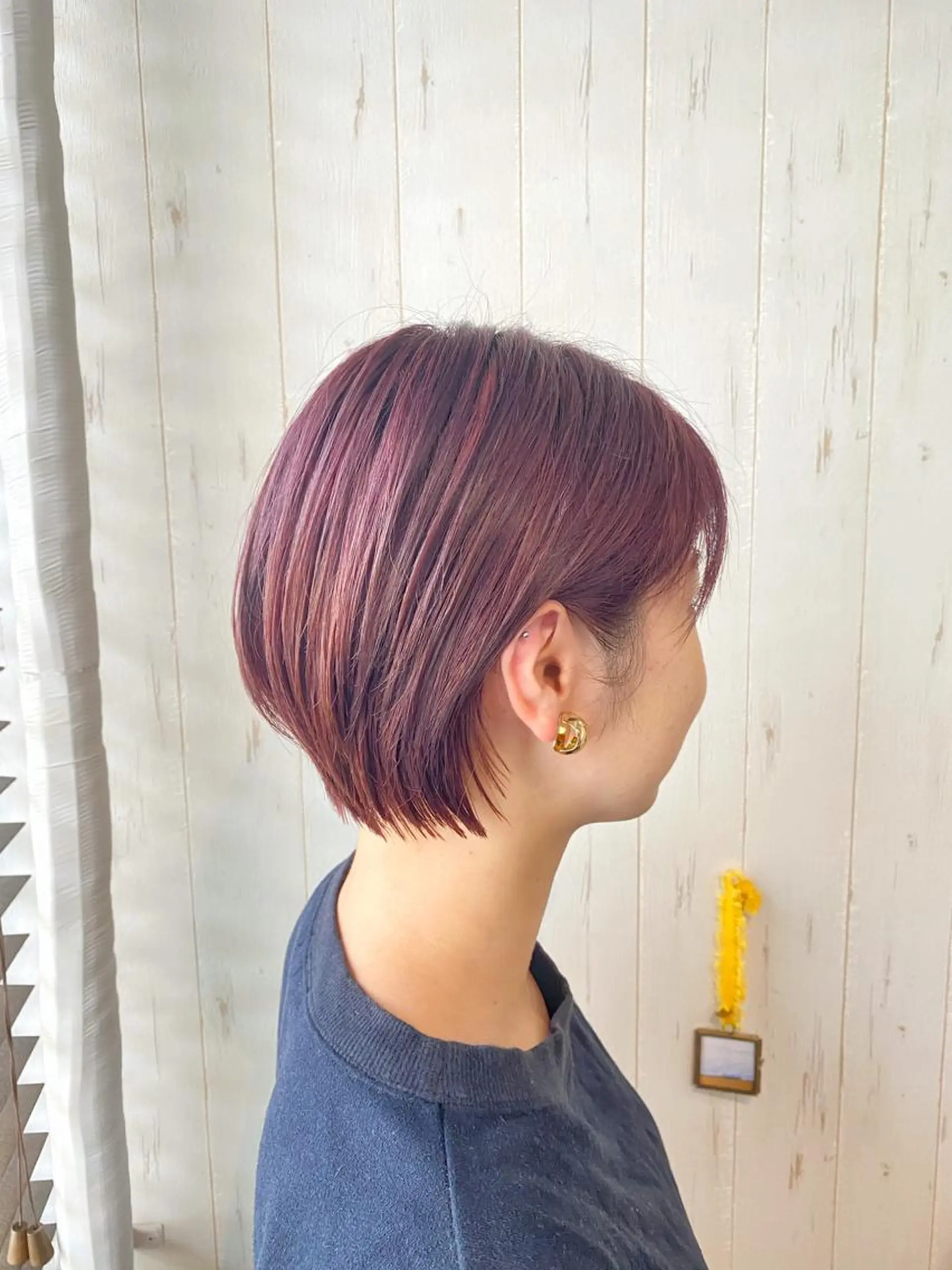 ショート カラー [店長]加地 峻のヘアスタイル