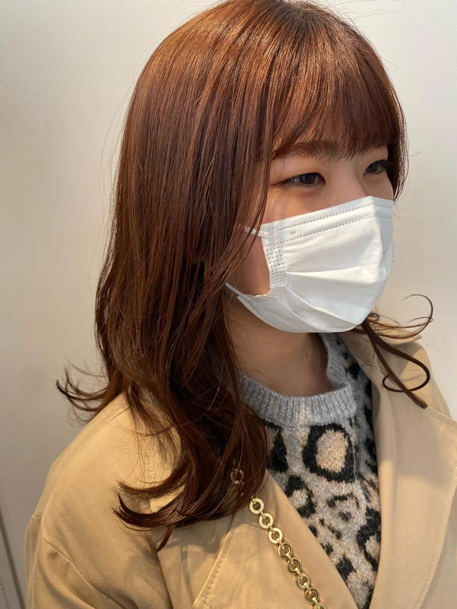 ミディアム カラー カット ヘアカラー トリートメント デザインカラー/パー マ🦖外岡咲希🦖のヘアスタイル