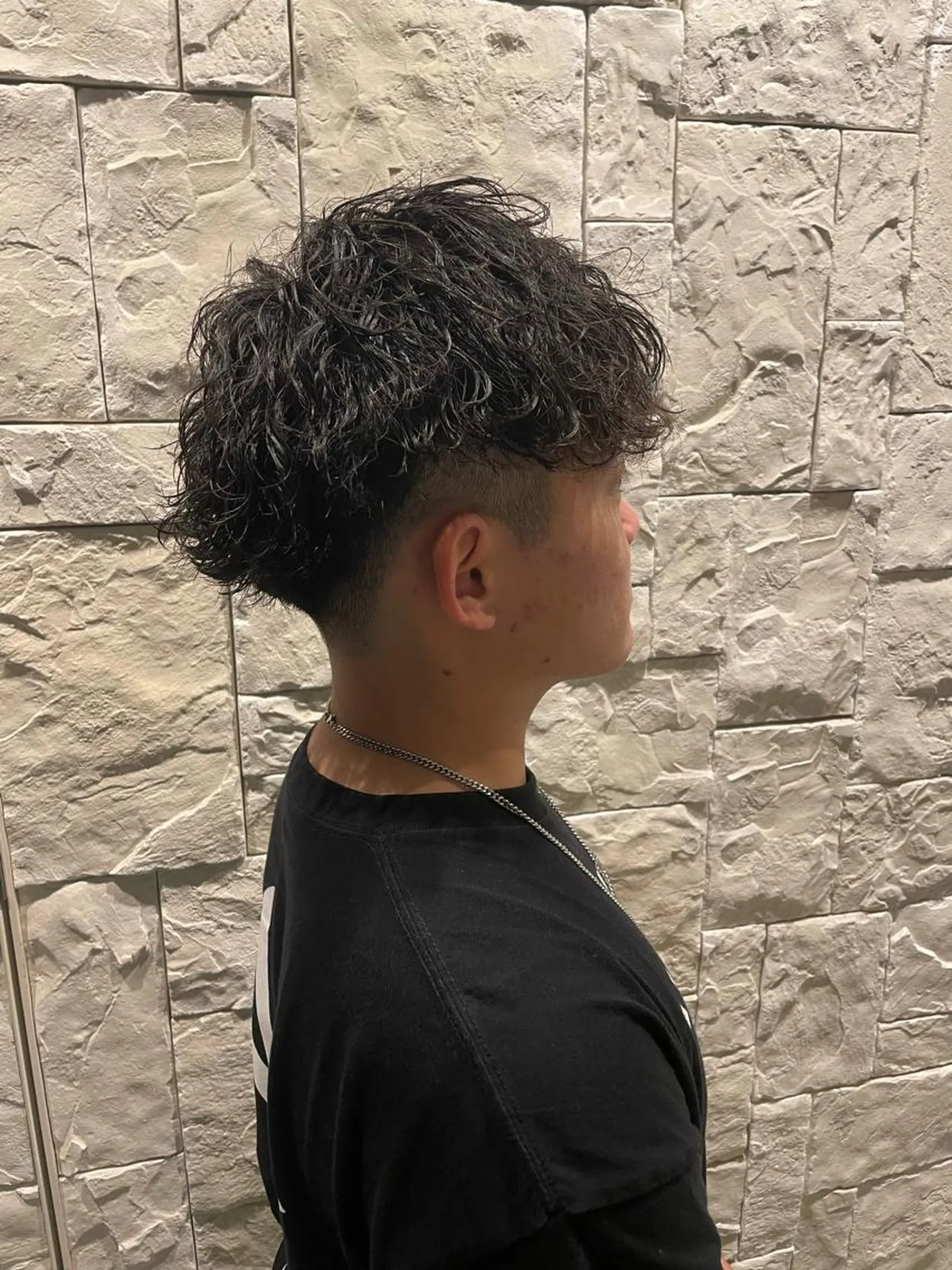 メンズ カット パーマ 一宮/稲沢/あま市 /小林好裕のヘアスタイル