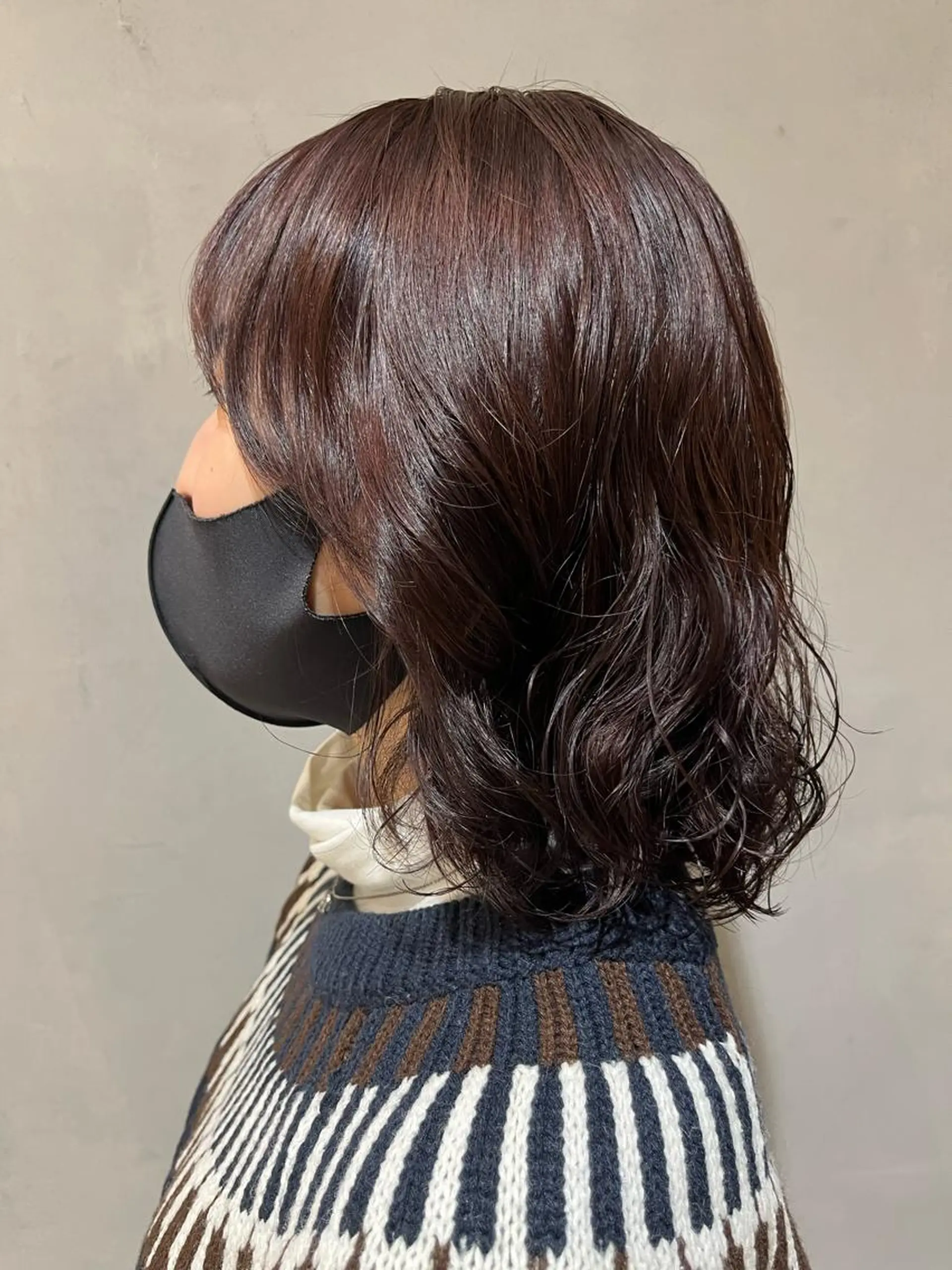 ミディアム カラー TSUKADA MIYUKIのヘアスタイル