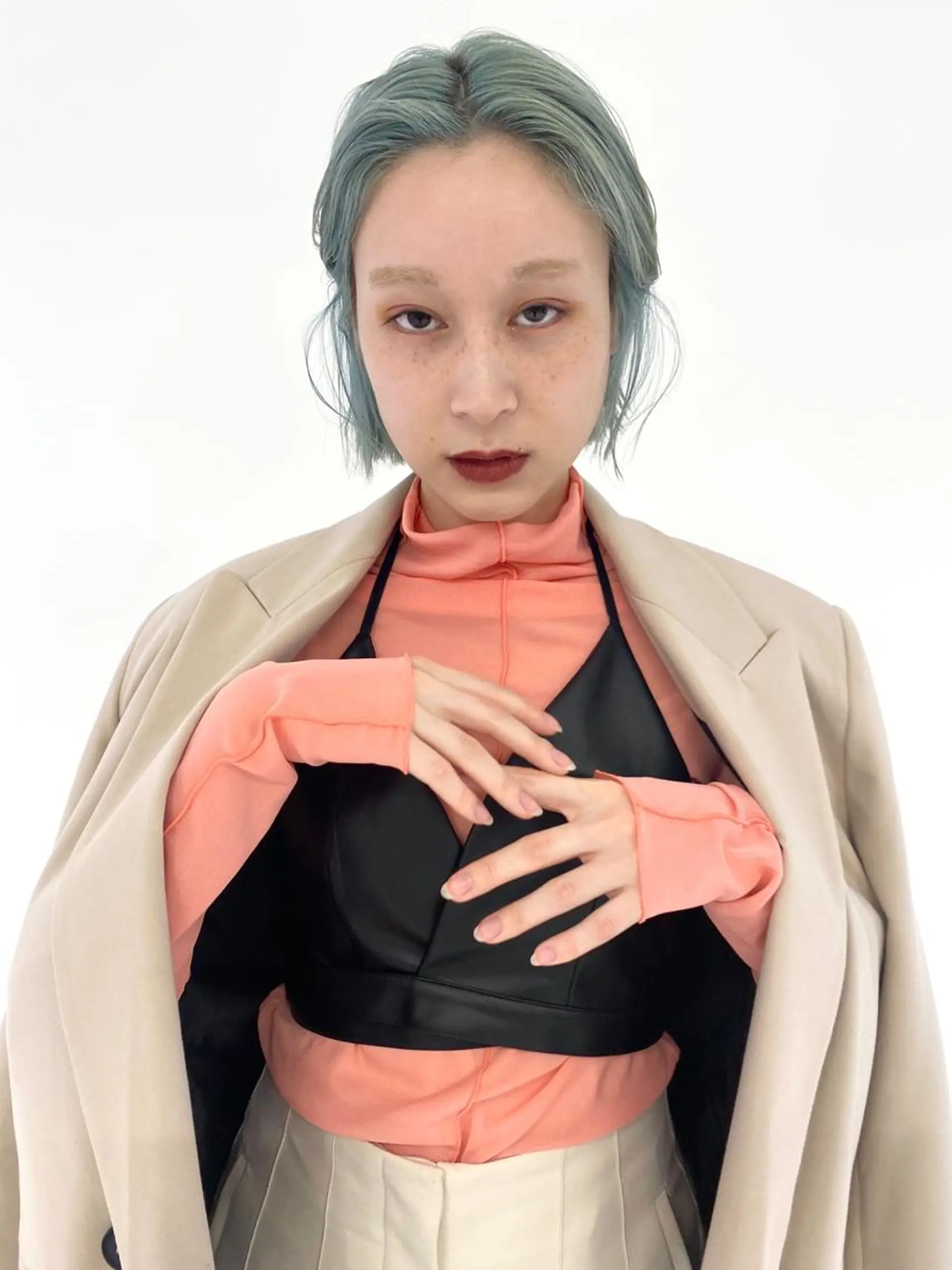 カット ヘアカラー トリートメント kaho🧸 / 大人styleのヘアスタイル