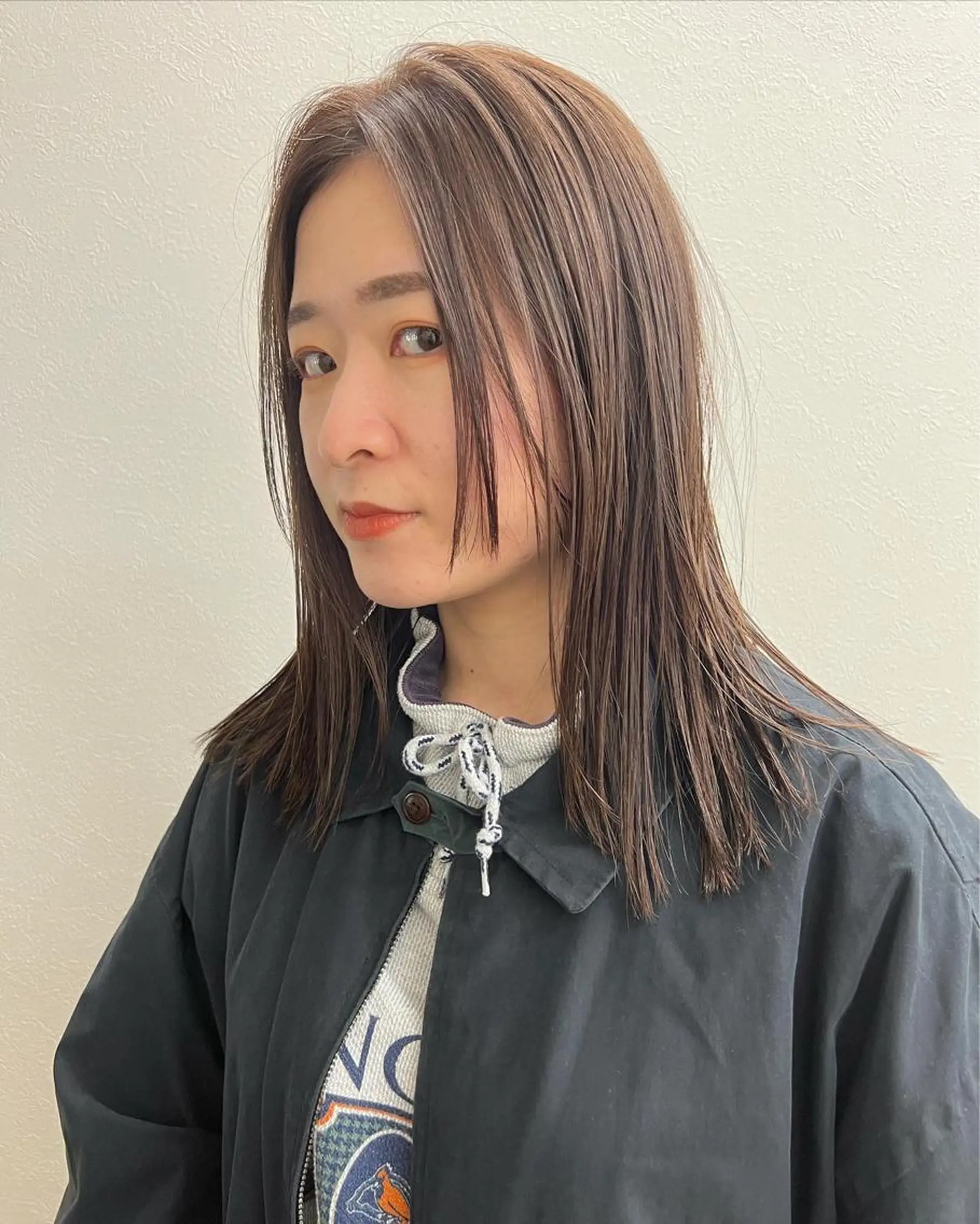 セミロング カラー パーマ ヘアアレンジ 【池袋/スパイキー ショート】ⓝⓘⓜⓤのヘアスタイル